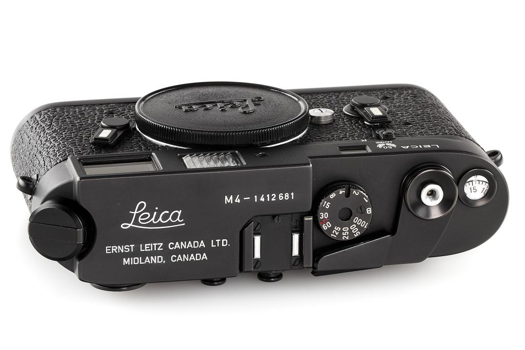 Leica M4 black '50 Years' Canada