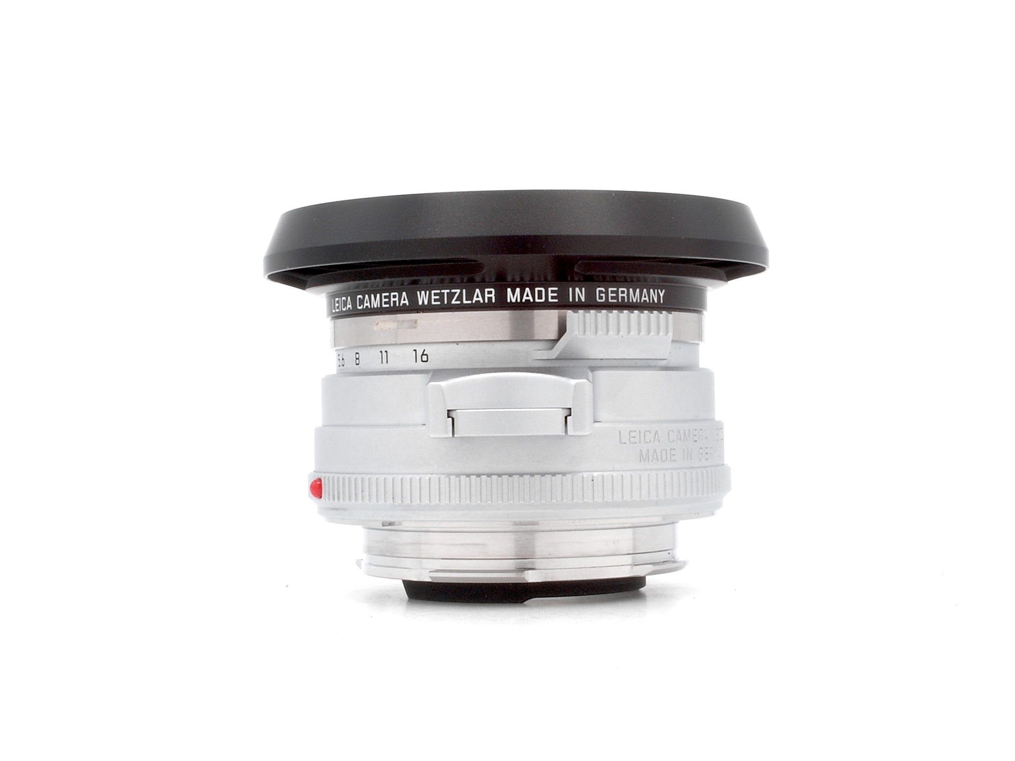 Leica Summilux-M 1.4/35mm silver chrome steel rim classic