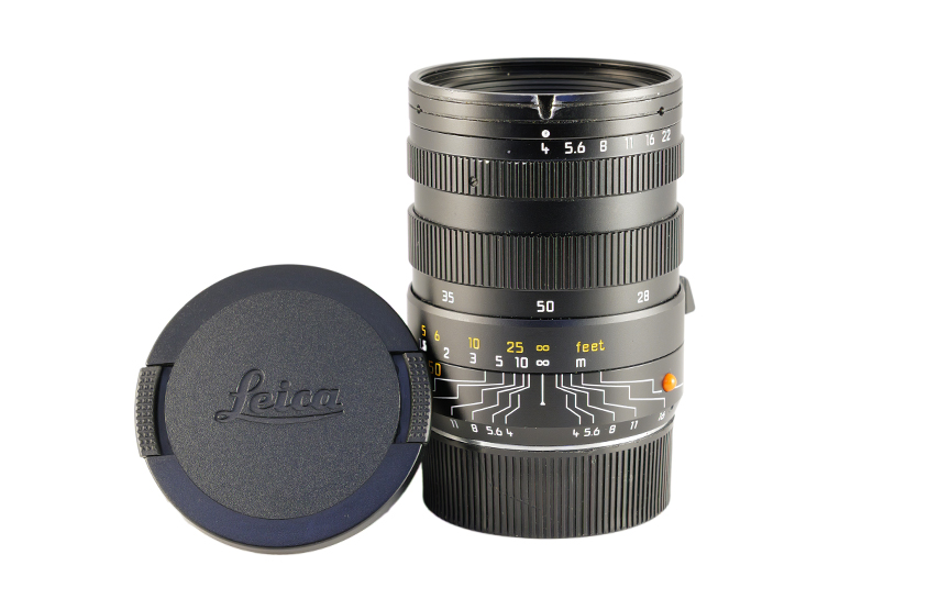 LEICA TRI-ELMAR-M 1:4/28-35-50 ASPH. black anodized E49 11625
