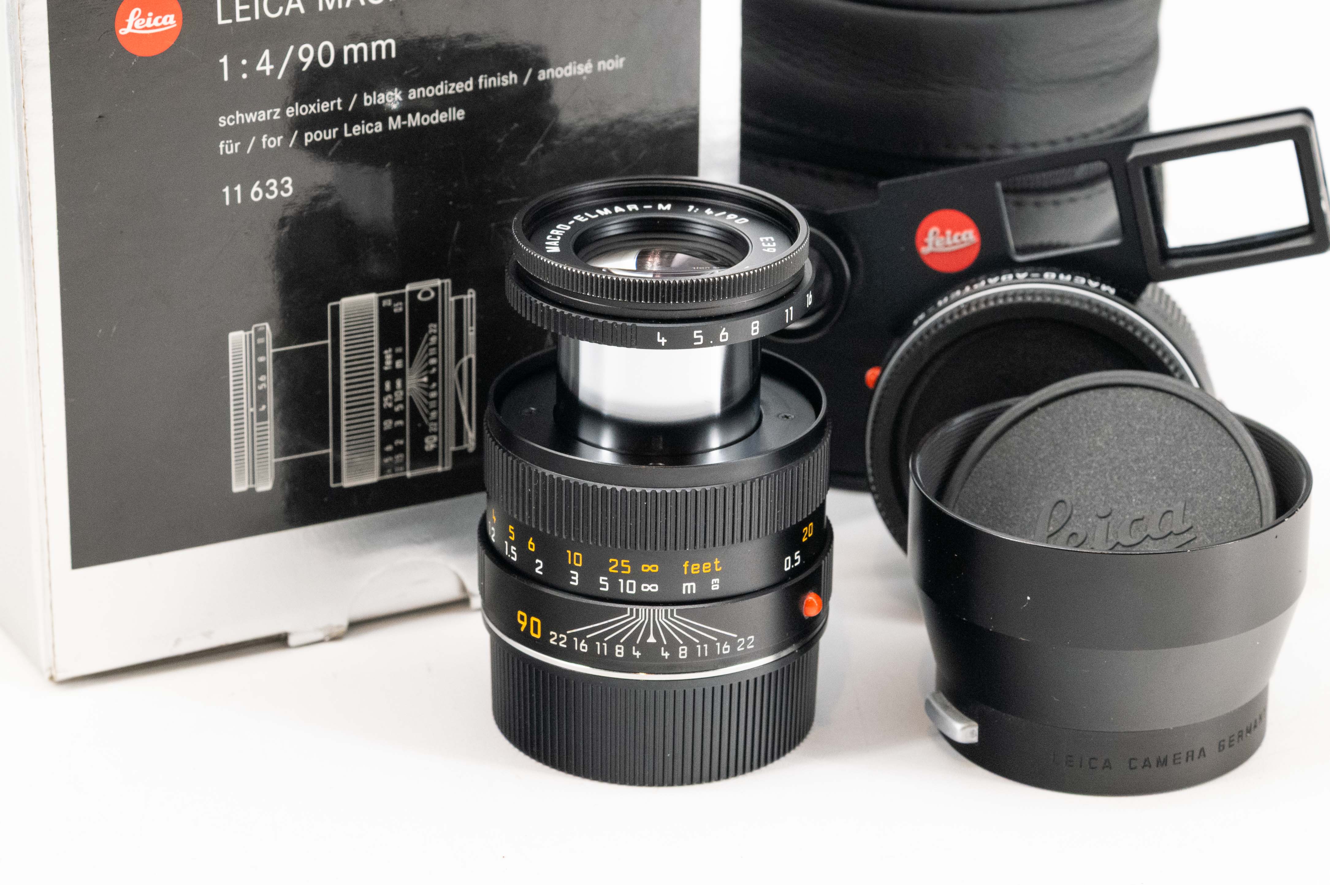 Leica Elmar-M 90mm f/4 Macro V1 11633
