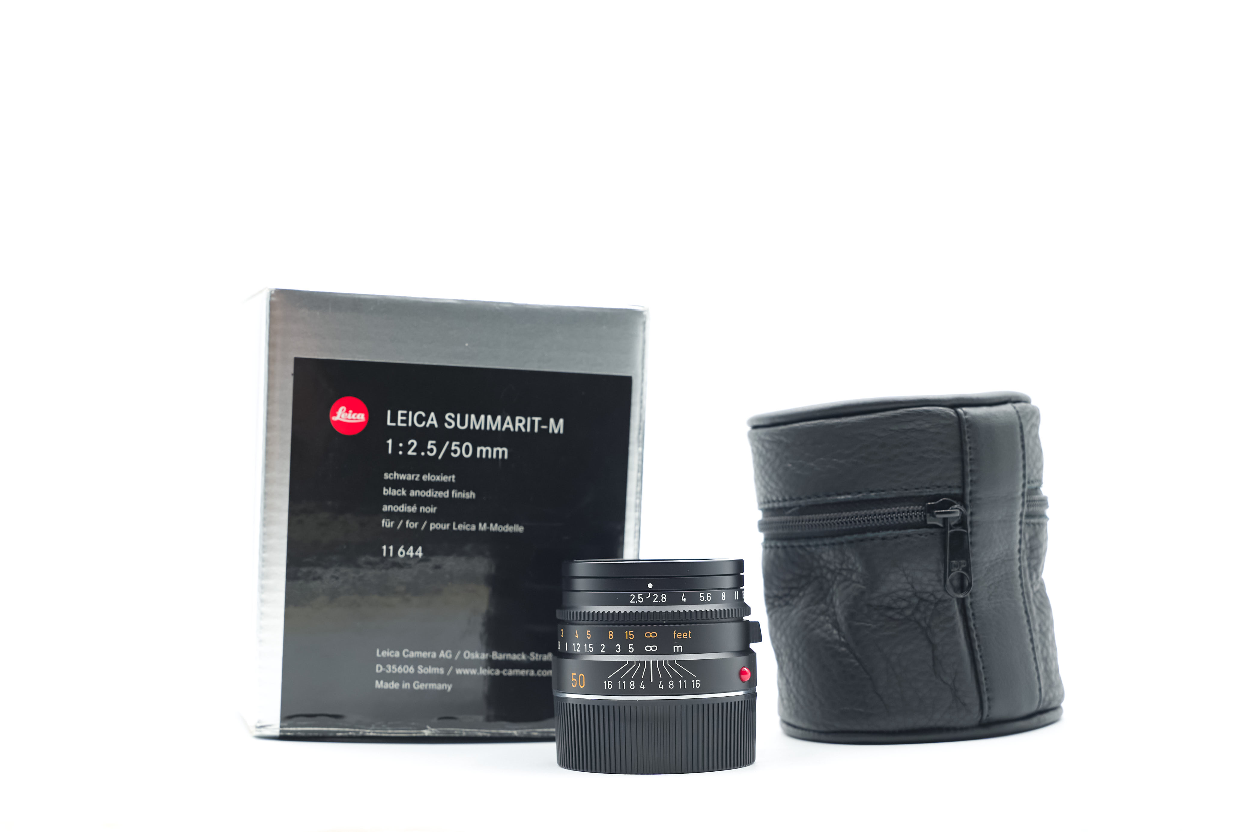 Summarit-M 2.5/50 mm, black - 11644