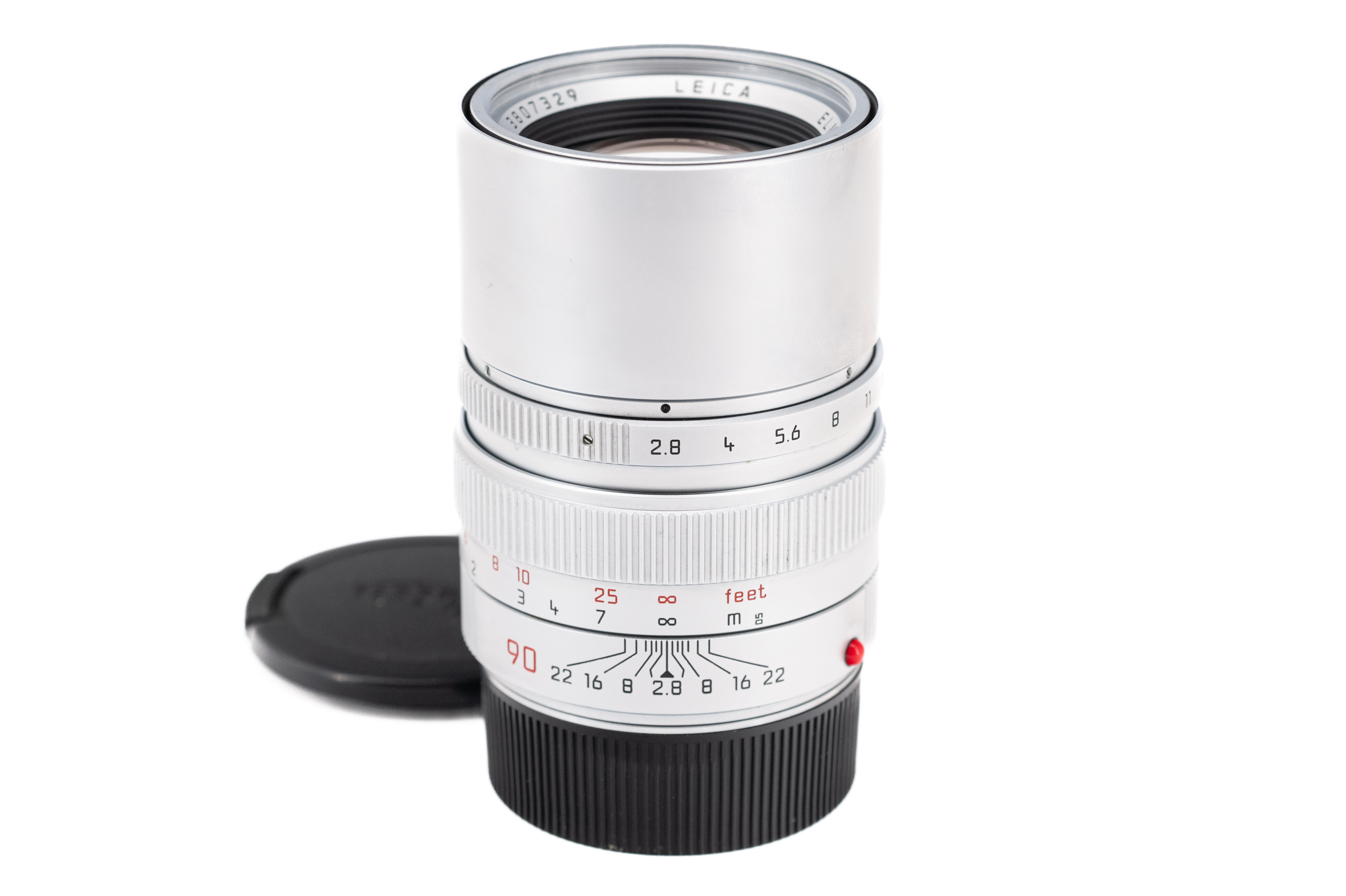 Leica Elmarit-M 90mm f/2.8 Silver Chrome 11808