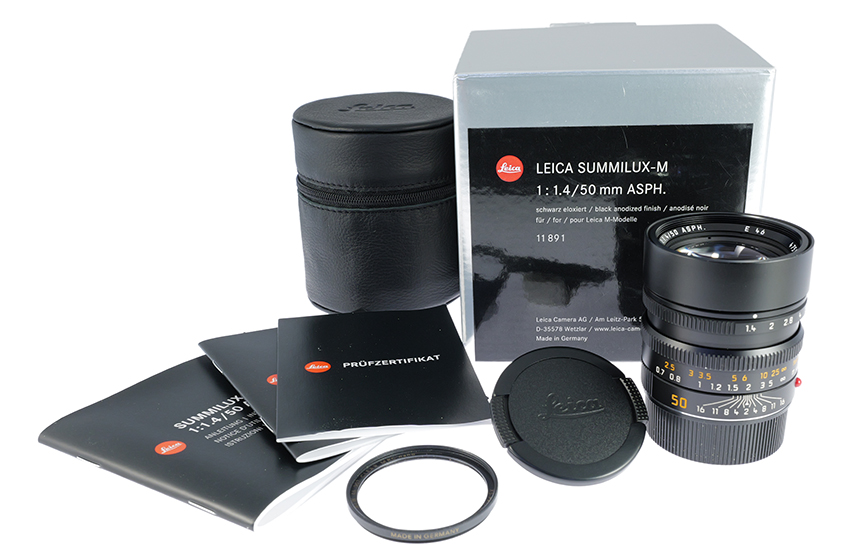 Leica Summilux-M 1.4/50 mm ASPH. black 6bit 11891