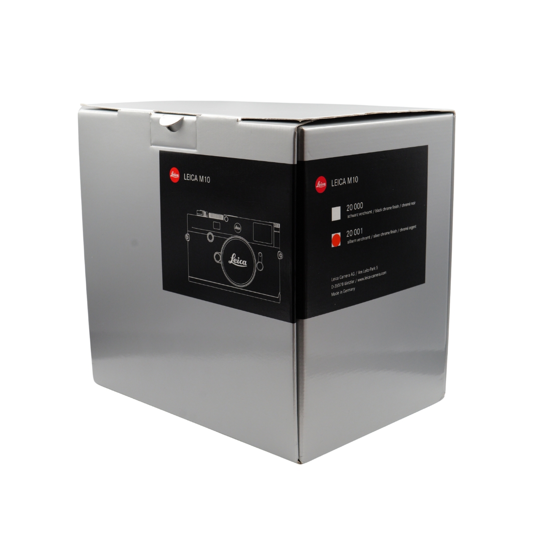 Leica M10, Silver chrome finish