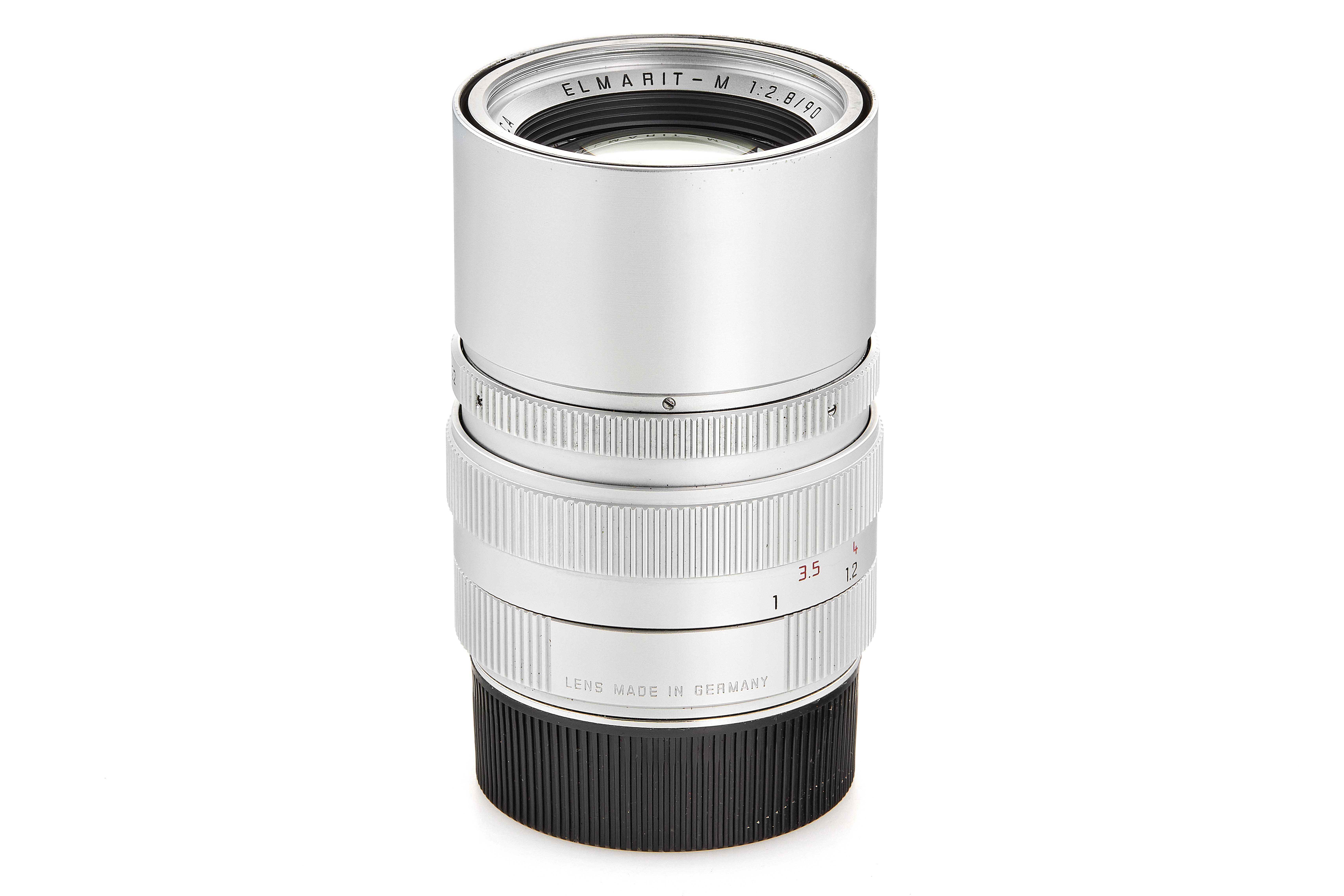 Leica ELMARIT-M 1:2,8/90 mm, silbern verchromt (11808)