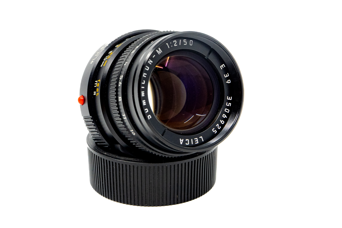 LEICA 2/50 SUMMICRON-M, black LEICA 2/50 SUMMICRON-M, black