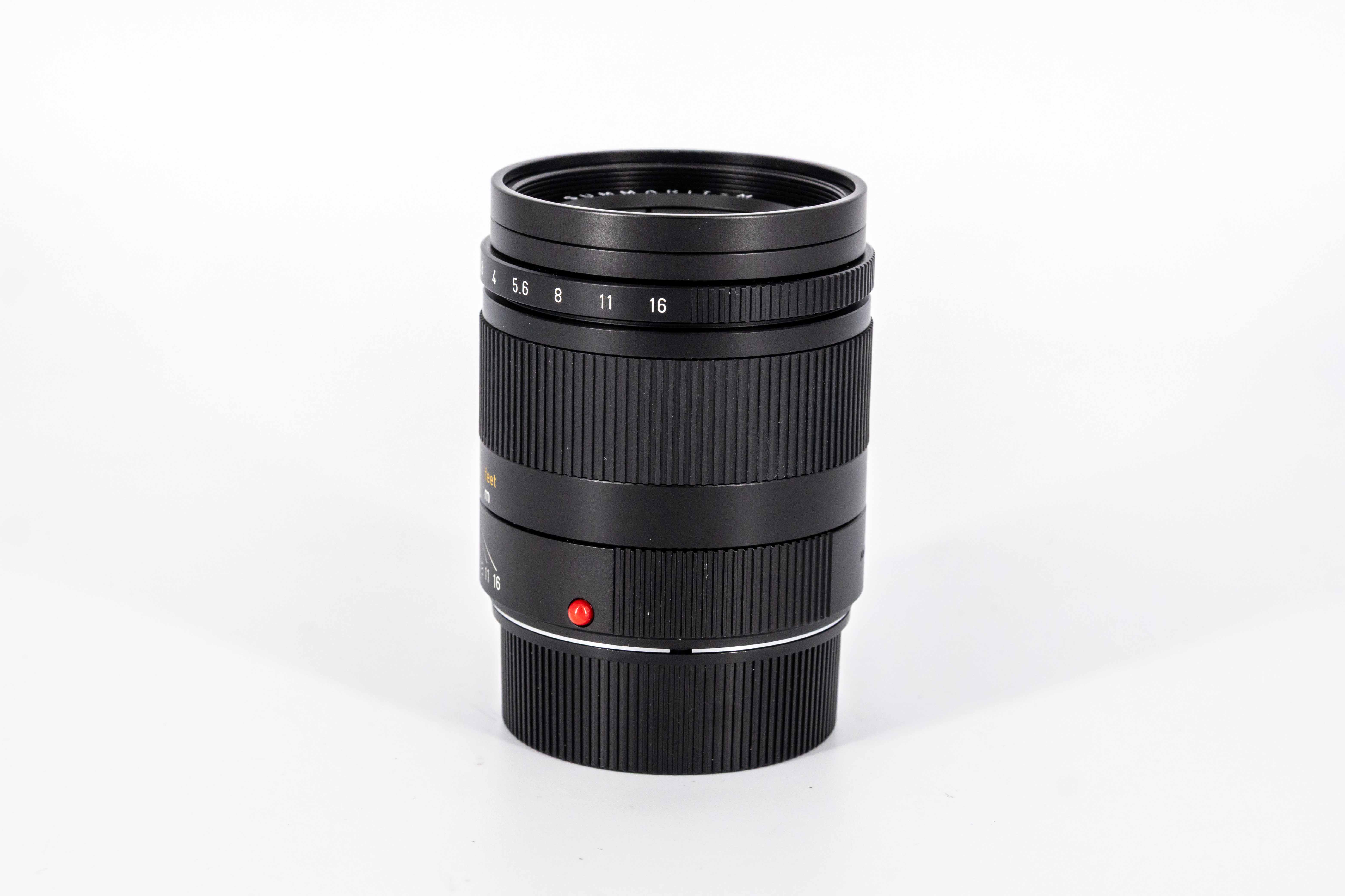 SUMMARIT-M 2.5/75 mm, black anodised.