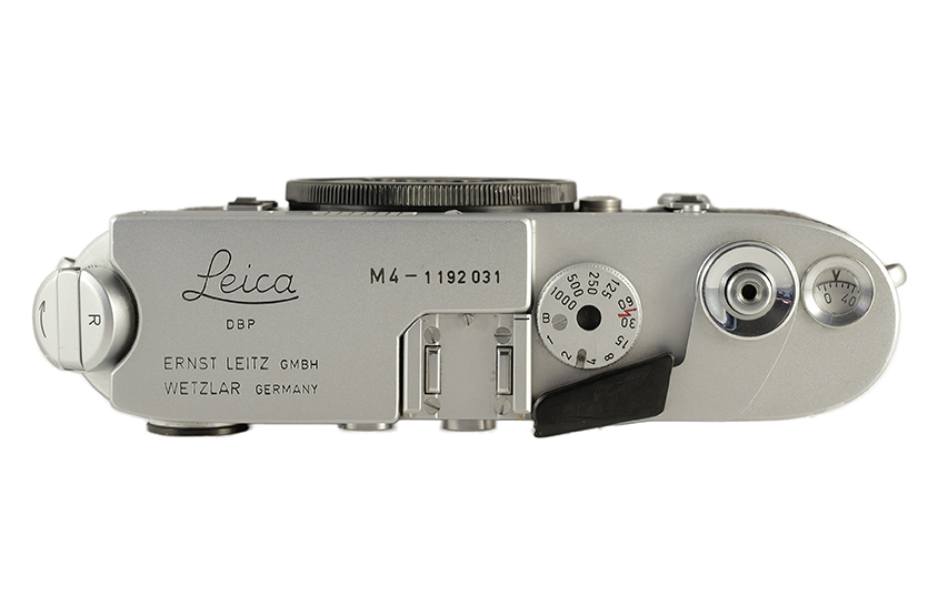 Leica M4 silver chrome finish 10400