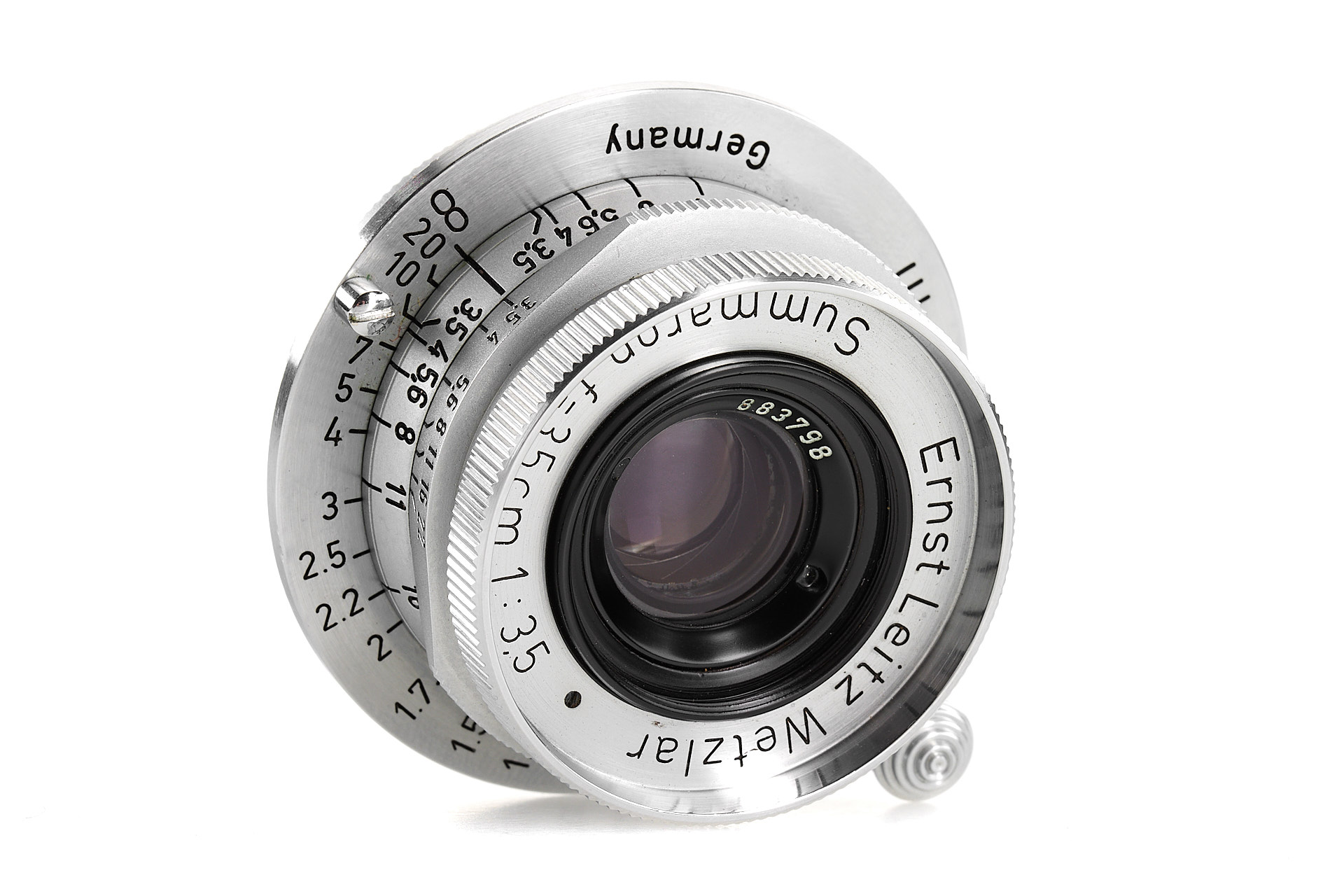 Leica Summaron-M39 1:1:3,5/35 mm. Silver