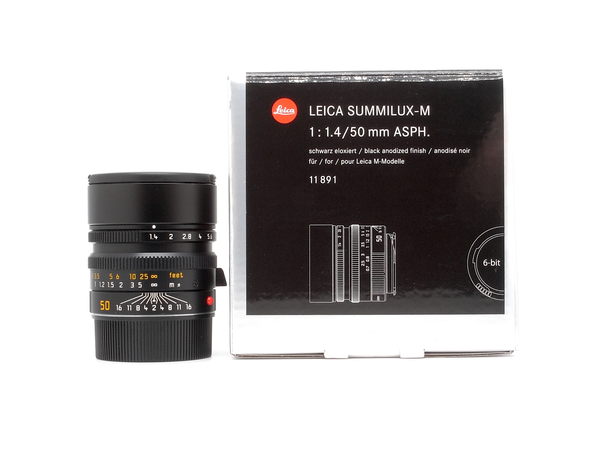 Leica Summilux-M 1.4/50mm ASPH. black 6Bit | Leica Camera Classic