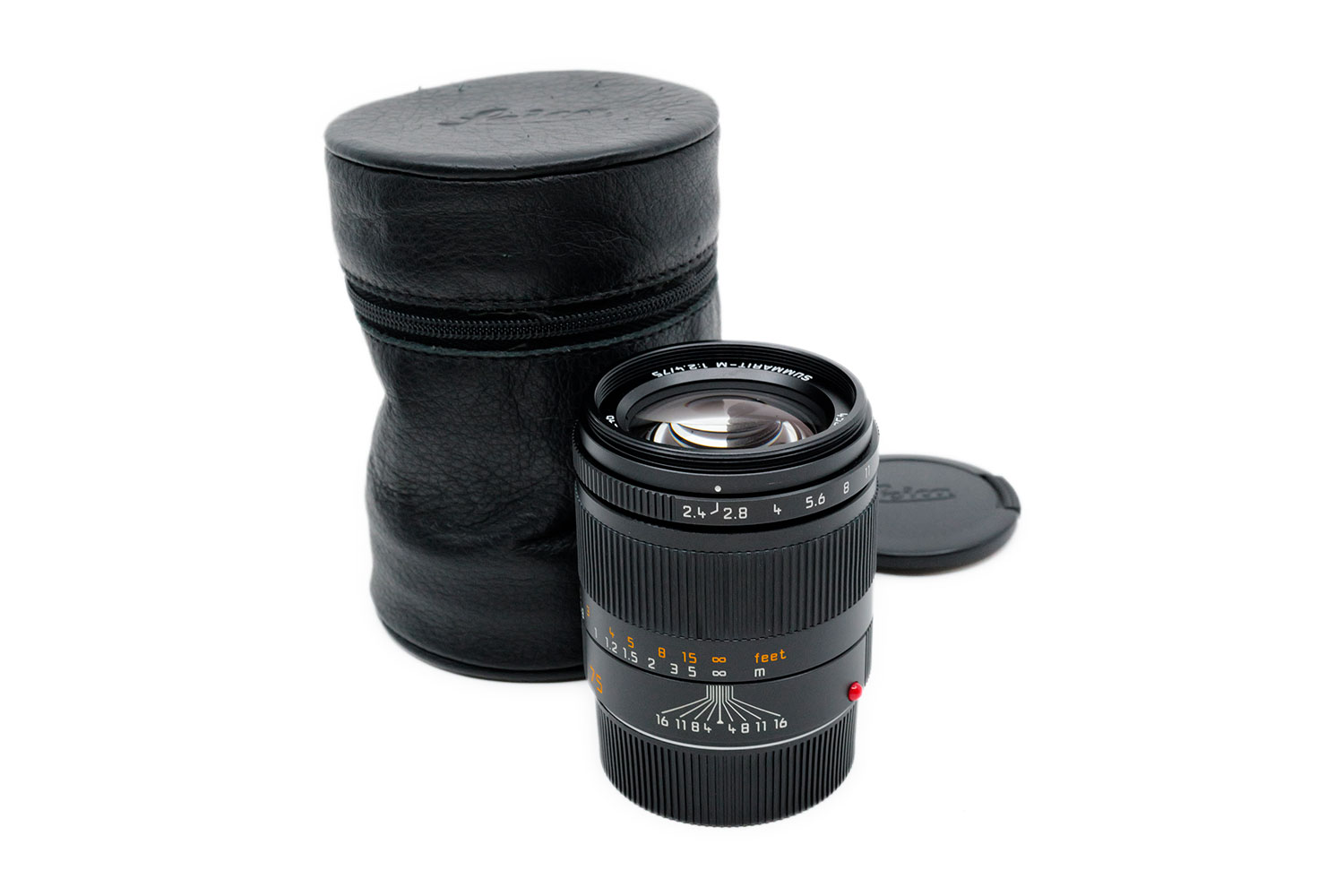 Leica SUMMARIT-M 2.4/75mm black (11684)