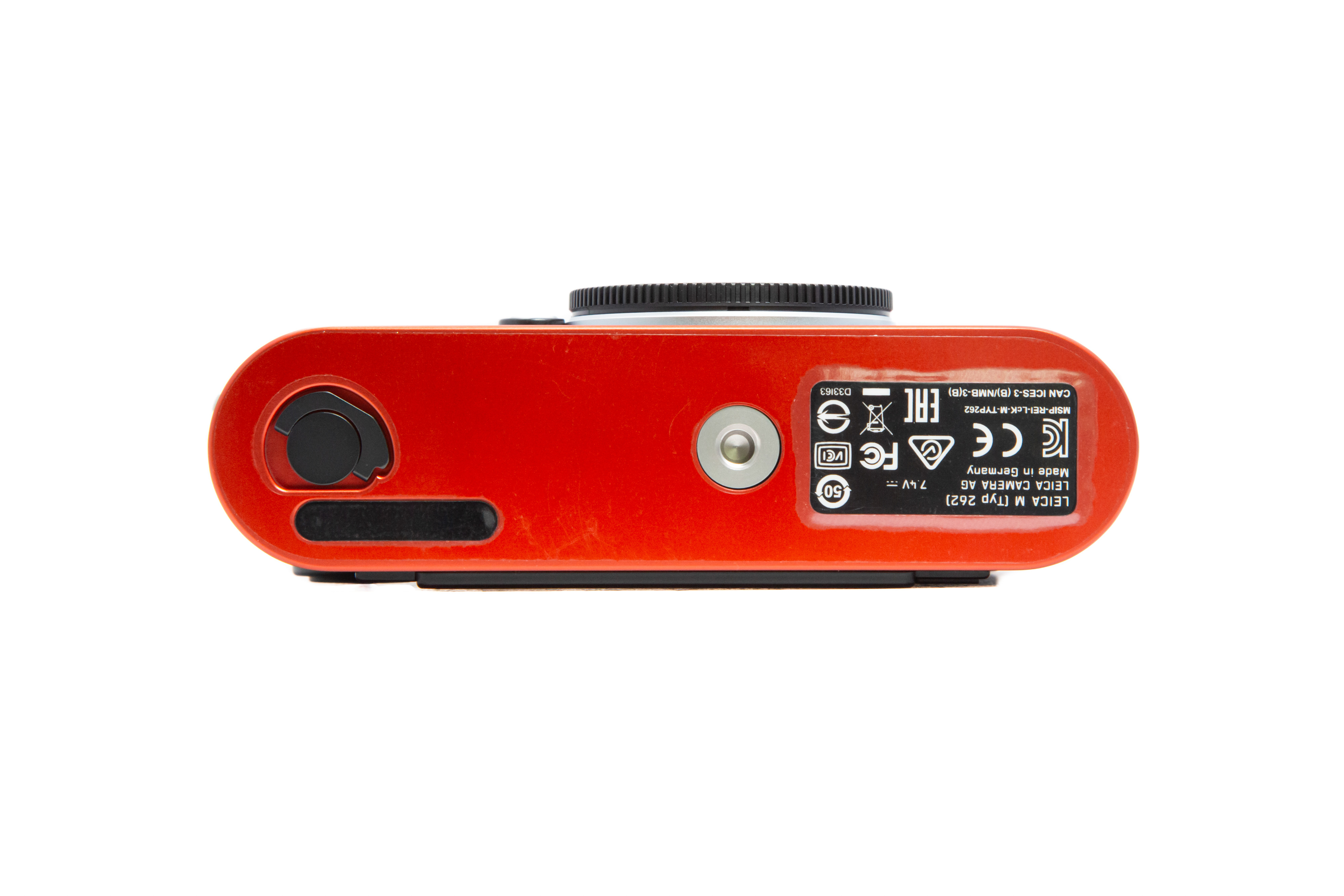 Leica M Typ 262, rot eloxiert Leica M Typ 262, rot eloxiert