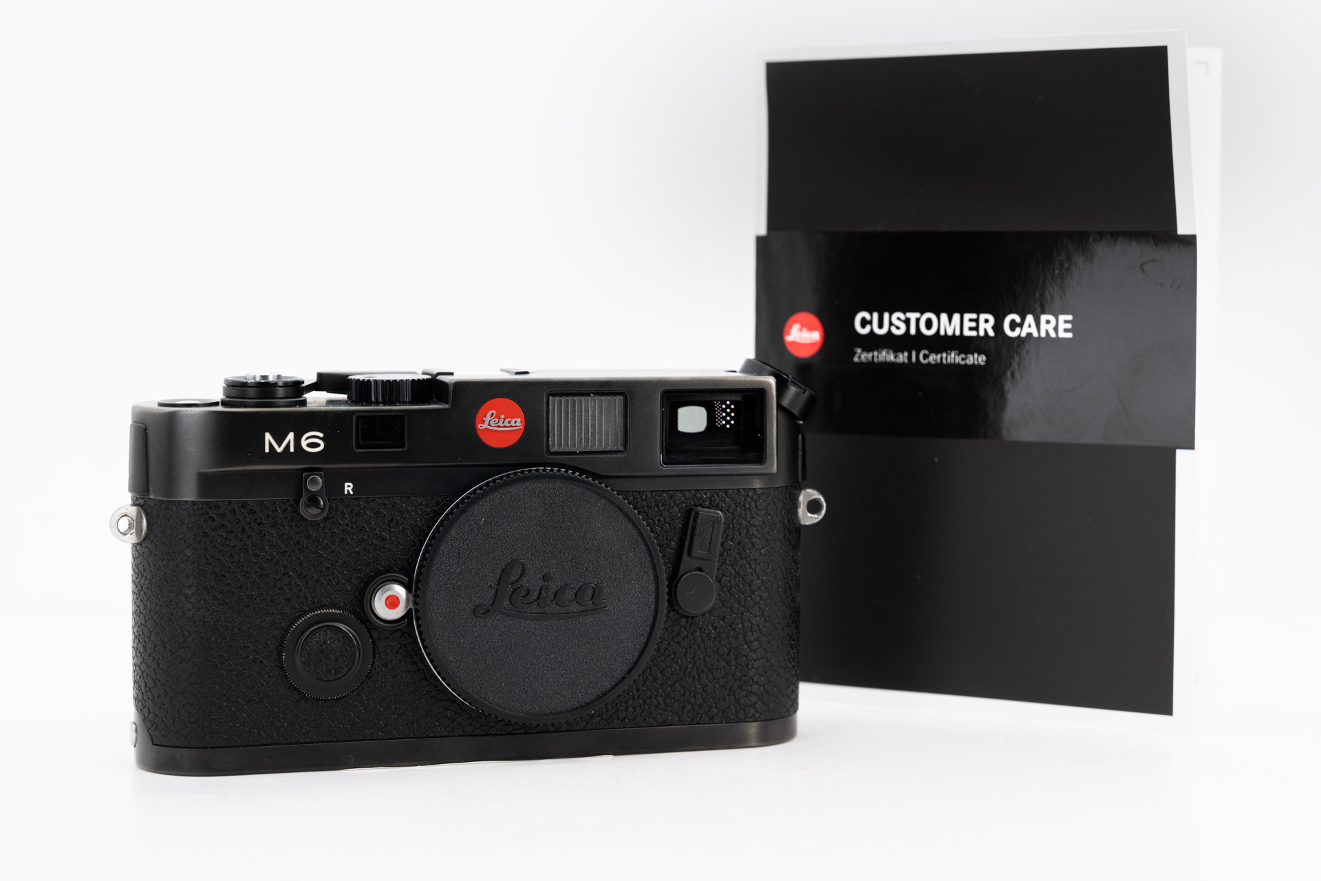 LEICA M6 , SCHWARZ "Big Logo"