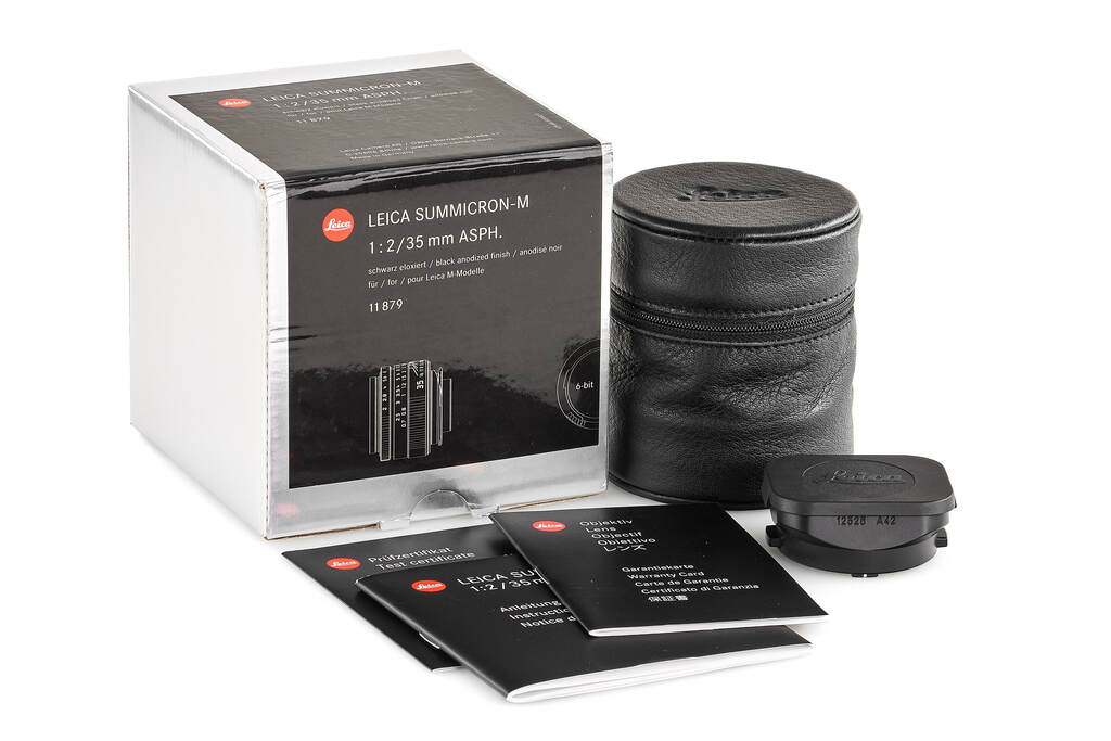 Leica Summicron-M 11879 2/35mm Asph. black