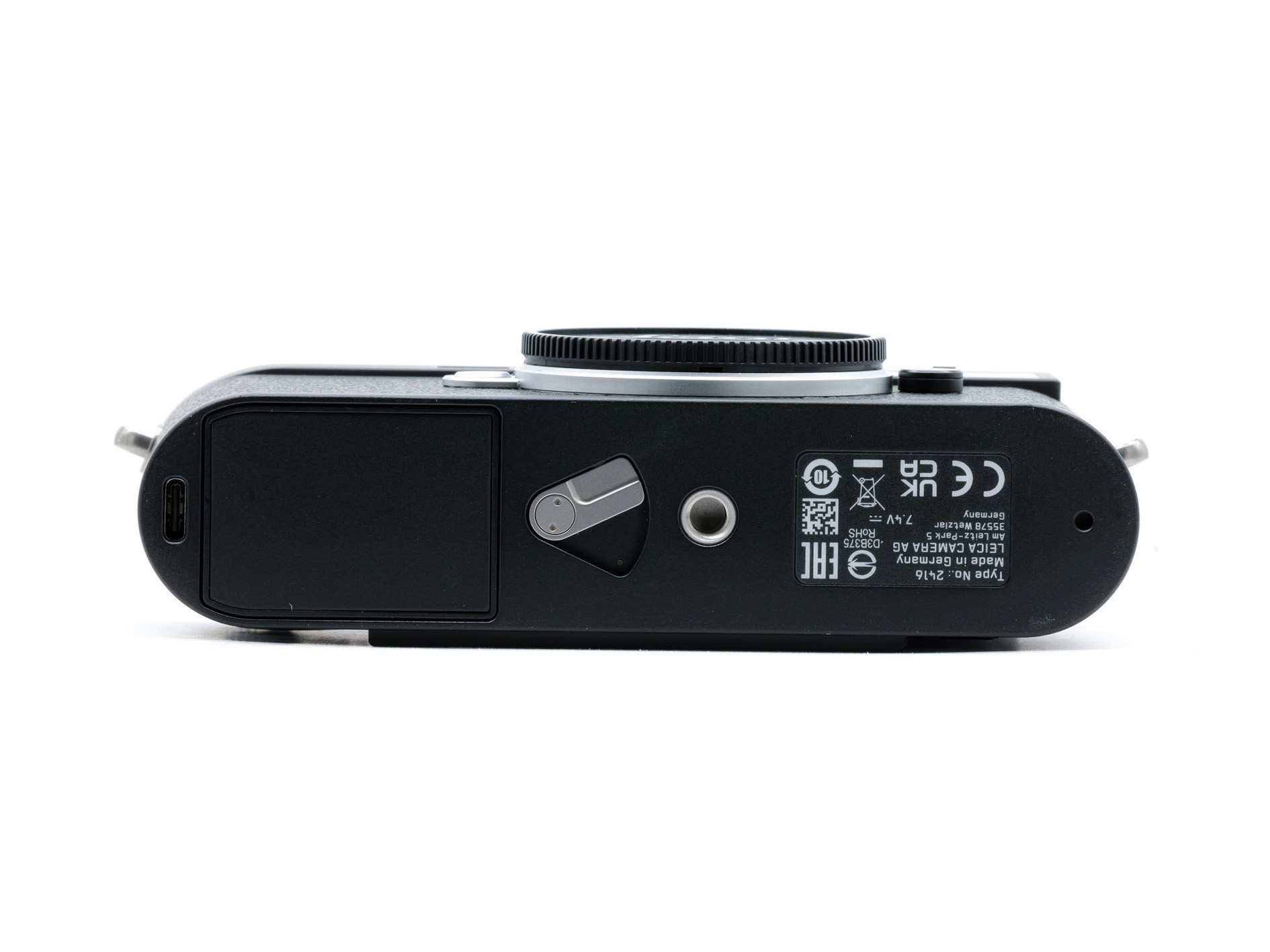 Leica M11 black chrome + Visoflex 2 + thumb support + protector black + 2 batteries (20200)