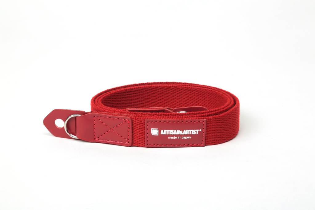 Artisan&Artist Acrylic camera strap ACAM 102 RED