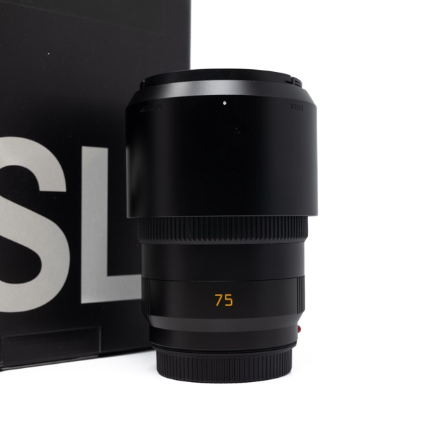 Pre owned Leica APO-SUMMICRON-SL 1:2/75 ASPH., sw elox.