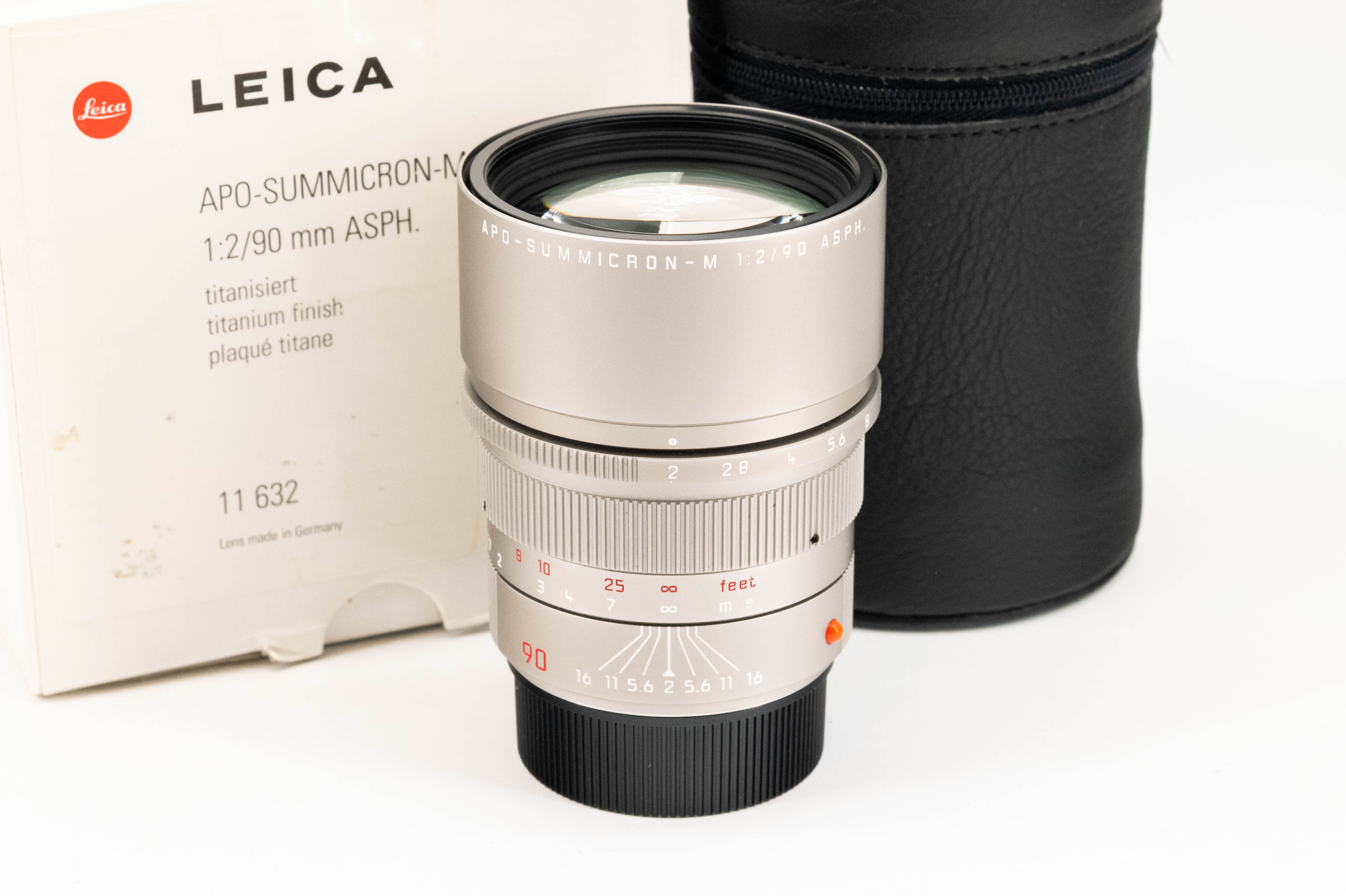 Leica APO-Summicron-M 90mm f/2 ASPH Titanium 11632