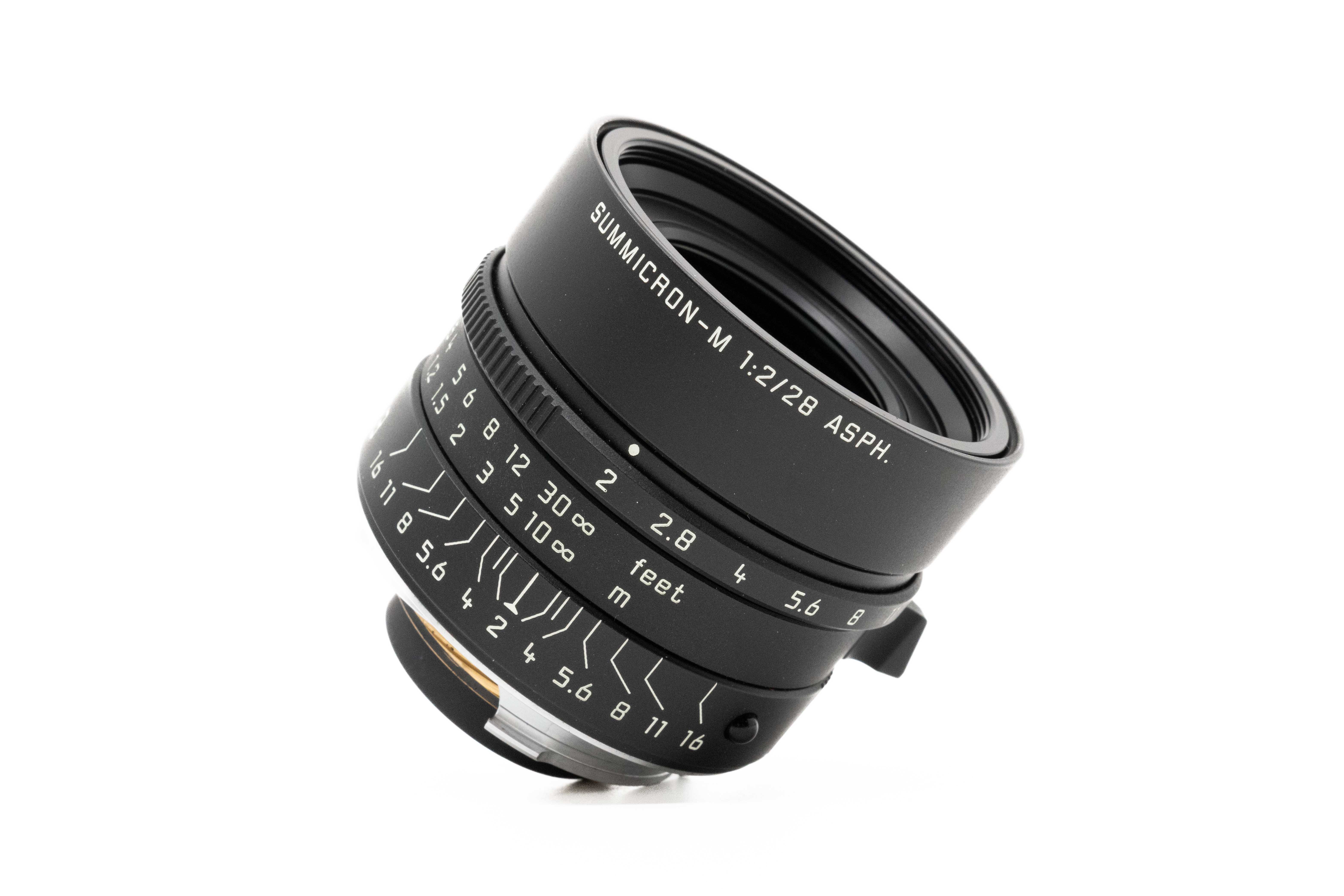 LEICA SUMMICRON-M 2/28 ASPH "MATTE BLACK" edition  (11725) LEICA SUMMICRON-M 2/28 ASPH "MATTE BLACK" edition  (11725)