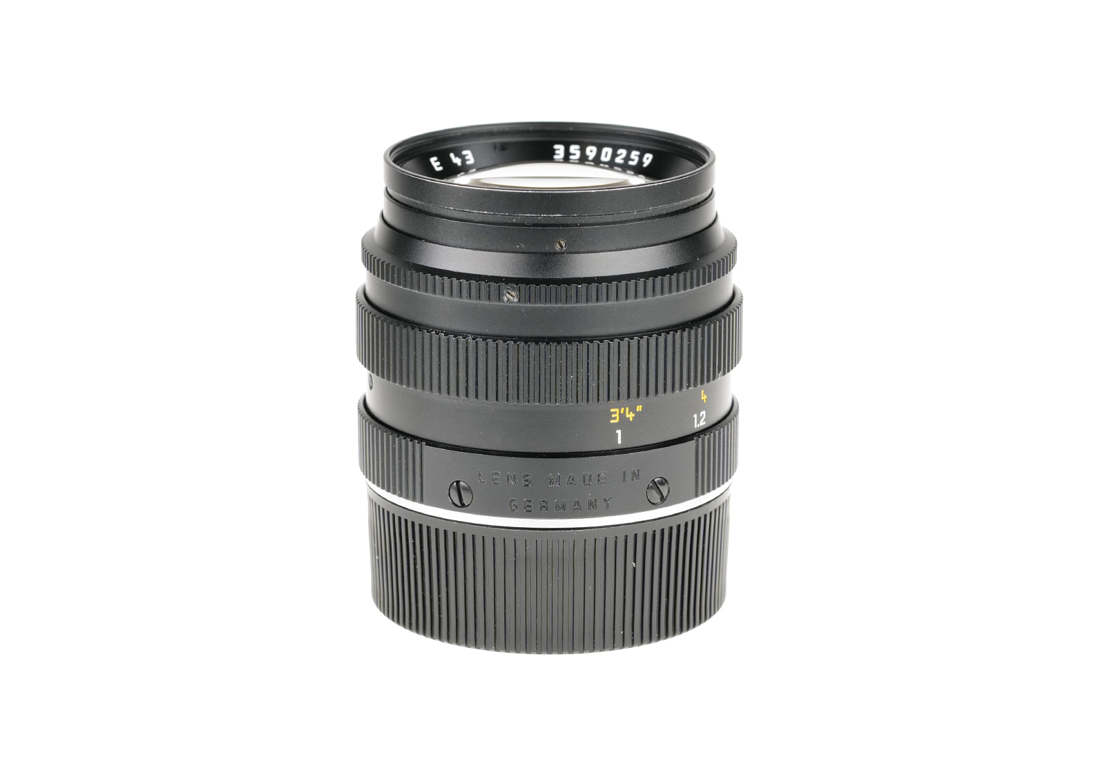 Leica Summilux-M 1:1,4/50mm, schwarz "The Last" 11114