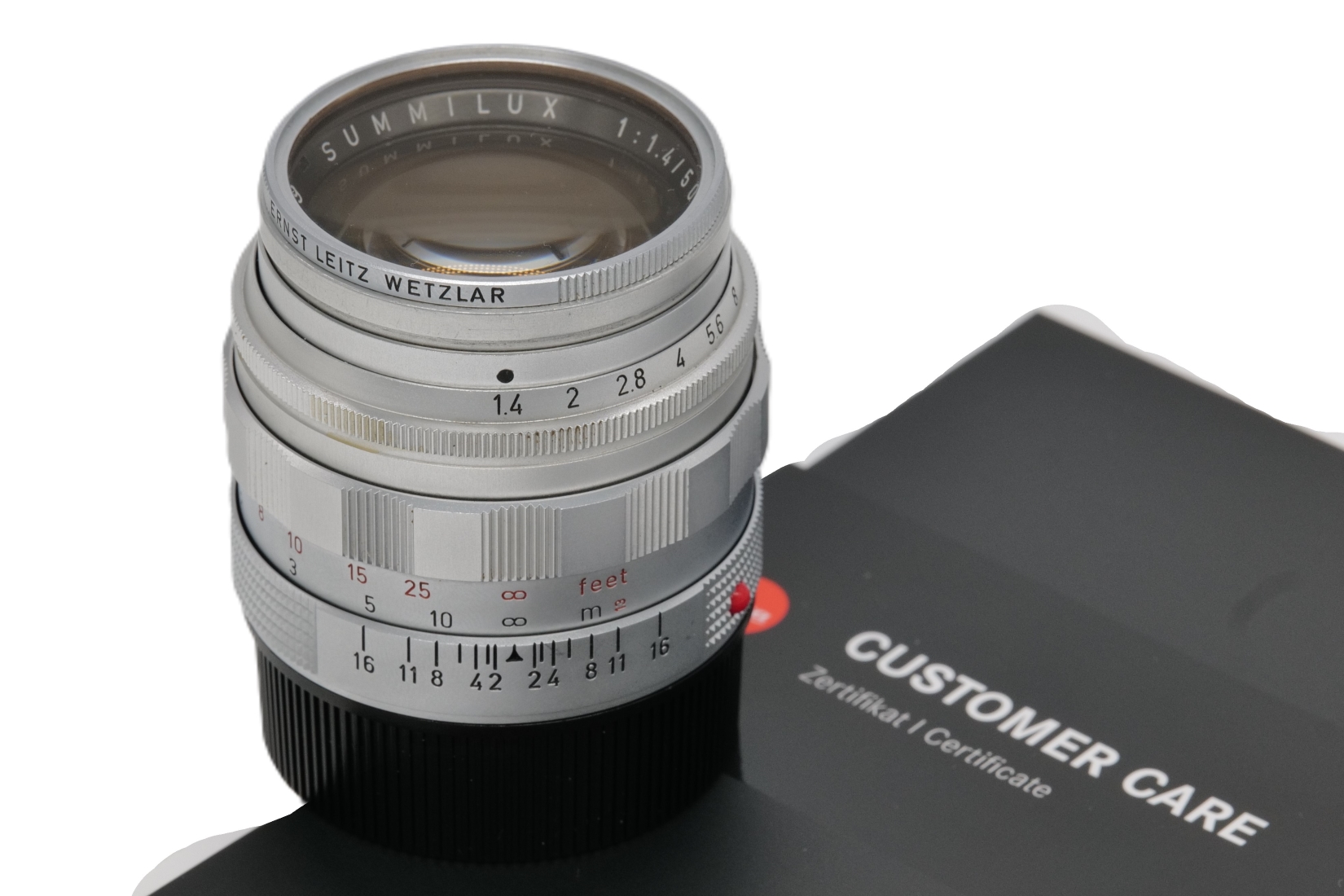 SUMMILUX-M 1:1,4/50 + UVa Filter