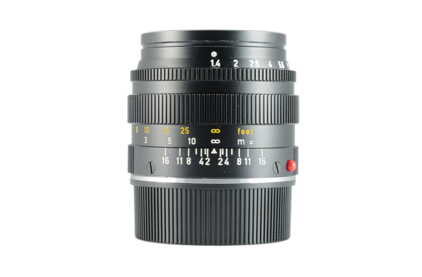 LEITZ WETZLAR SUMMILUX 1:1,4/50 schwarz eloxiert (Vers. II) 11114