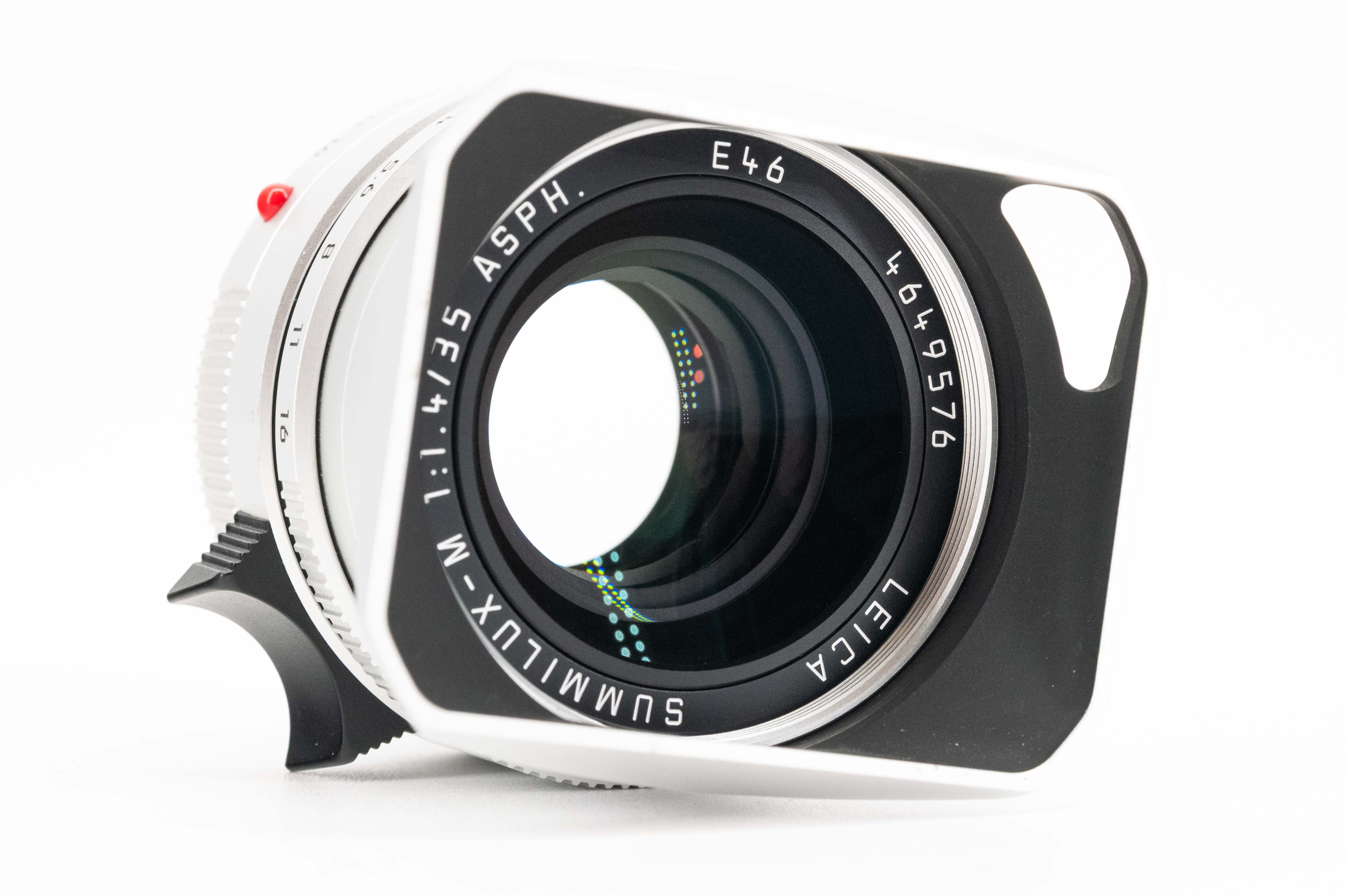 Leica Summilux-M 35mm f/1.4 ASPH FLE Silver Anodised 11675