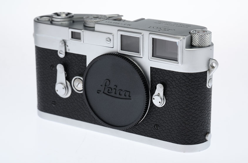 Leica M3 silbern verchromt