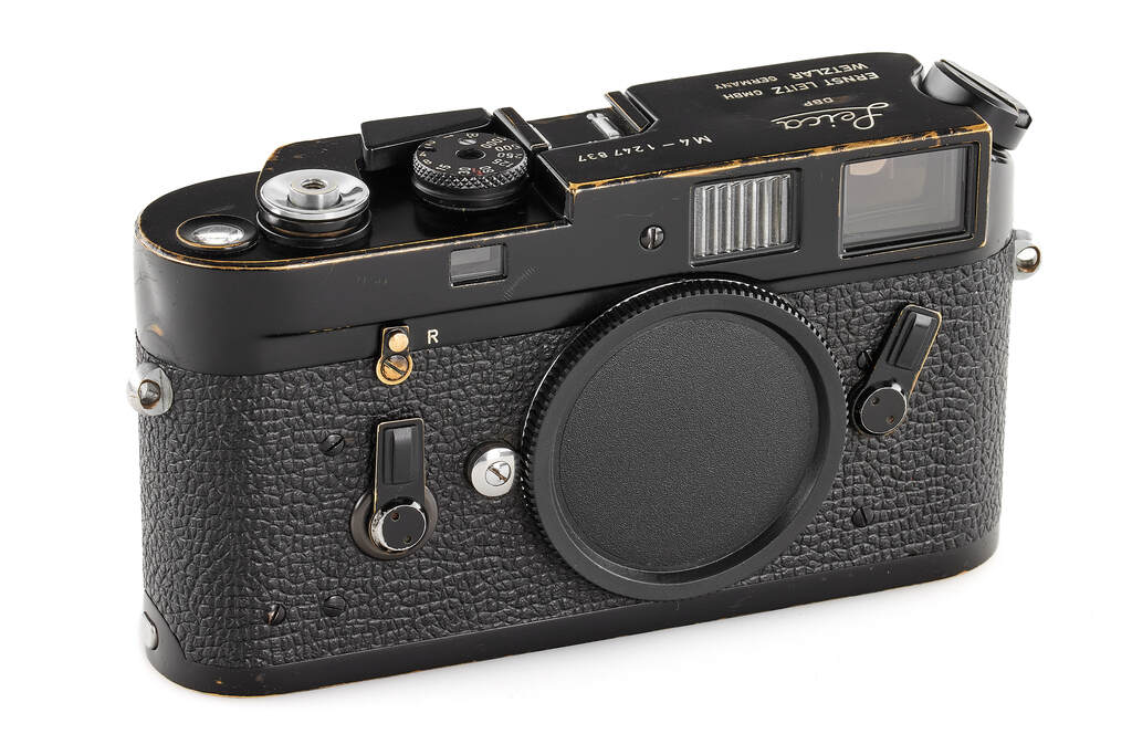 Leica M4 black paint Leica M4 black paint