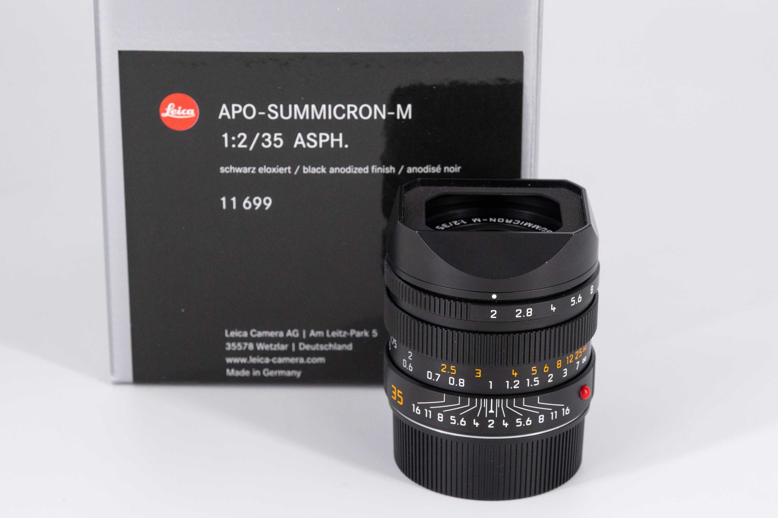 APO-SUMMICRON-M 1:2/35 ASPH., black