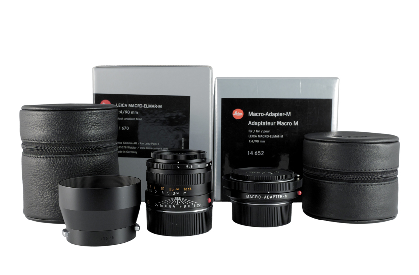 Leica Macro-Elmar-M 4/90mm and Macro Adapter 11670
