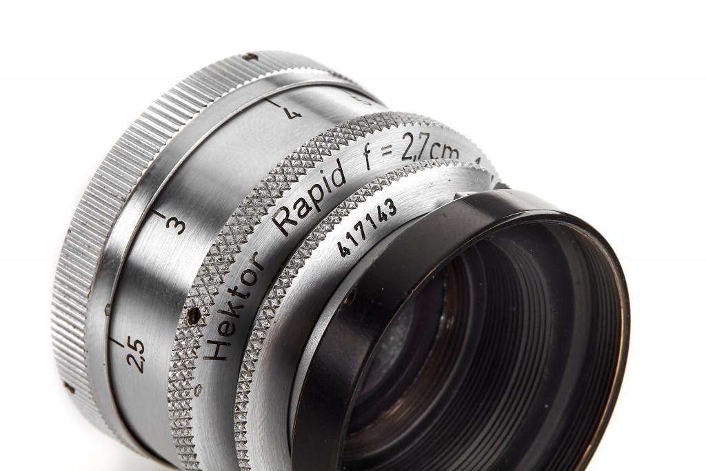 Ernst Leitz Wetzlar f. C-mount 2,7cm/1,4 Hektor Rapid Ernst Leitz Wetzlar f. C-mount 2,7cm/1,4 Hektor Rapid