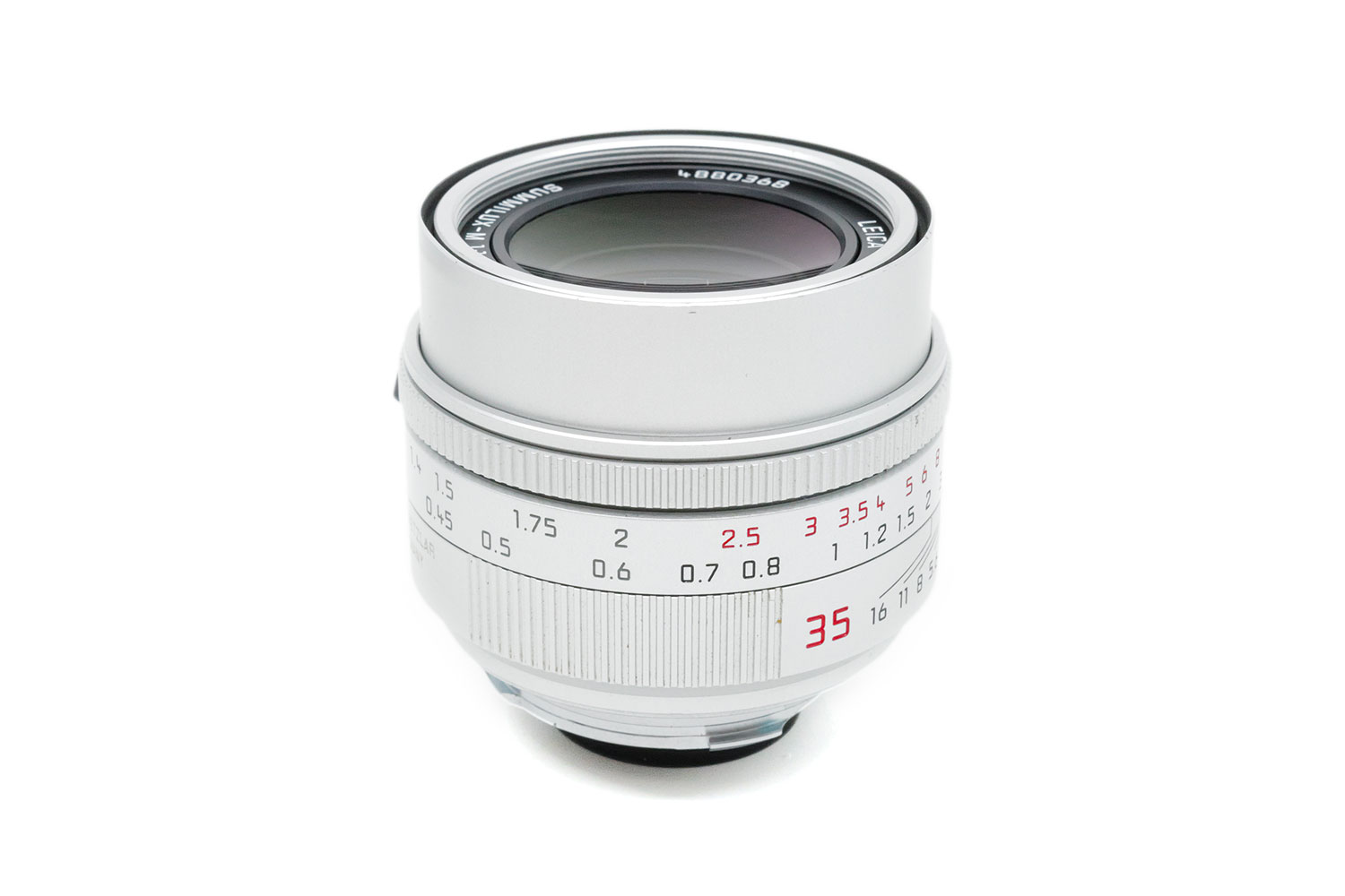 Leica Summilux-M 1.4/35mm ASPH ‘Close Focus’ Silver (11727)