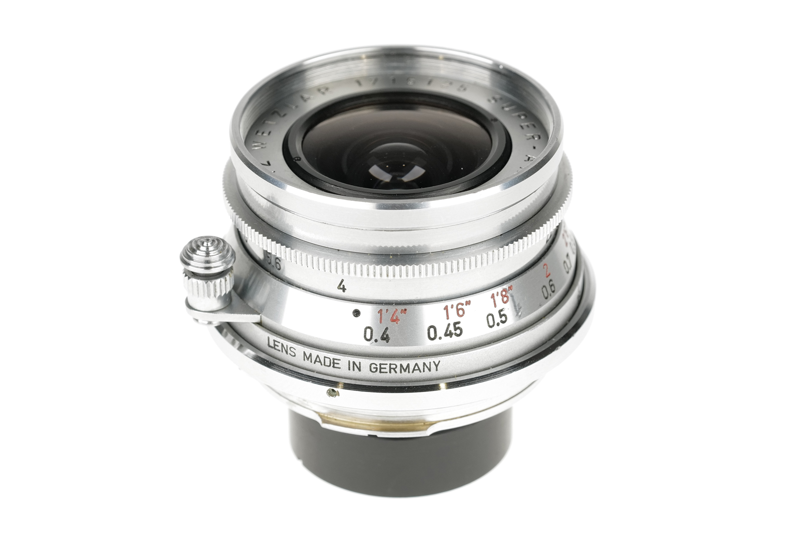 Leica Super-Angulon-M 4/21, chrome