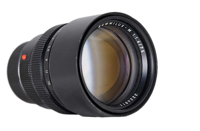 LEITZ SUMMILUX-M 1,4/75mm black anodized E60 11815