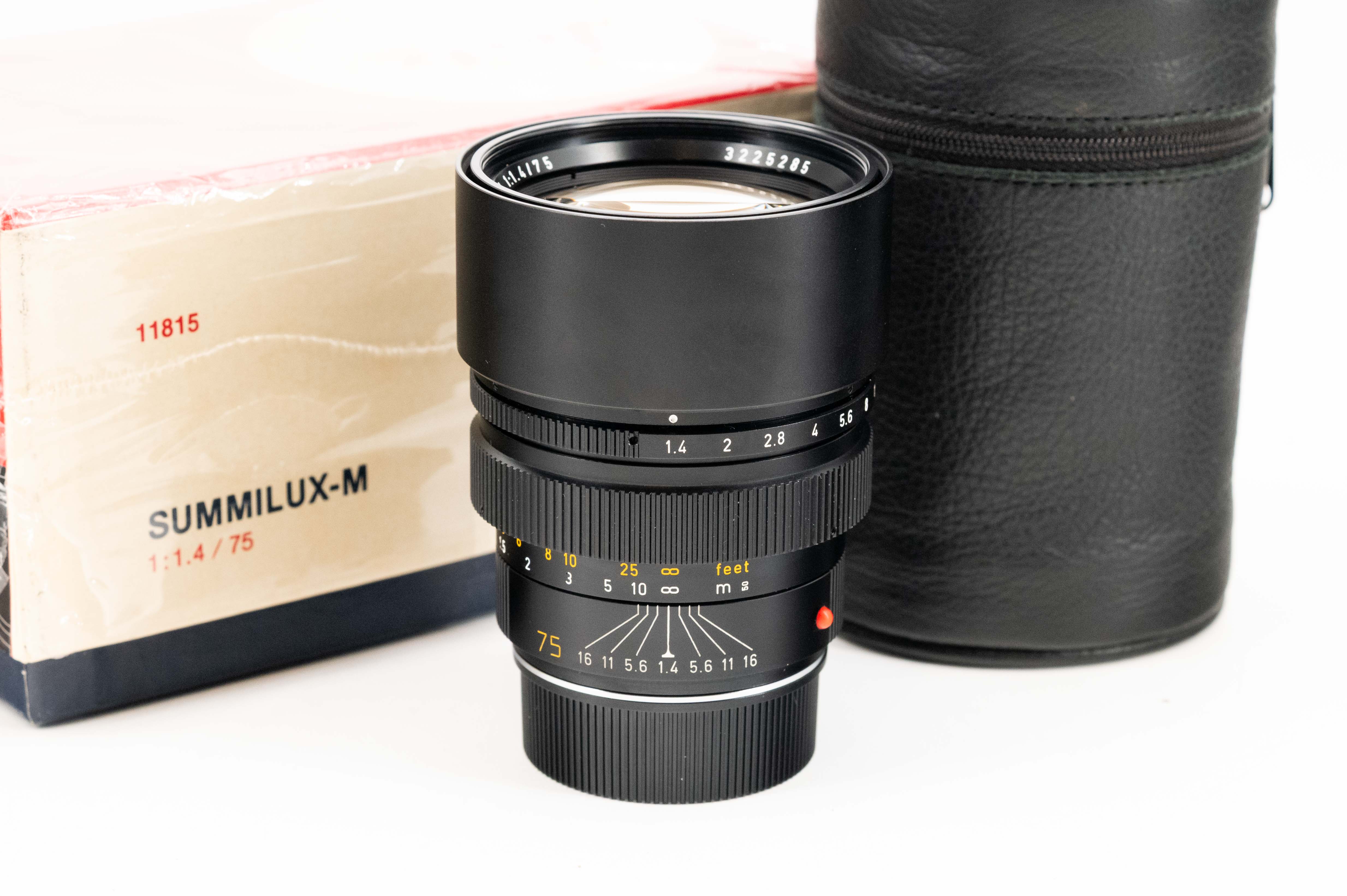 Leica Summilux-M 75mm f/1.4 V2 Canadian 11815