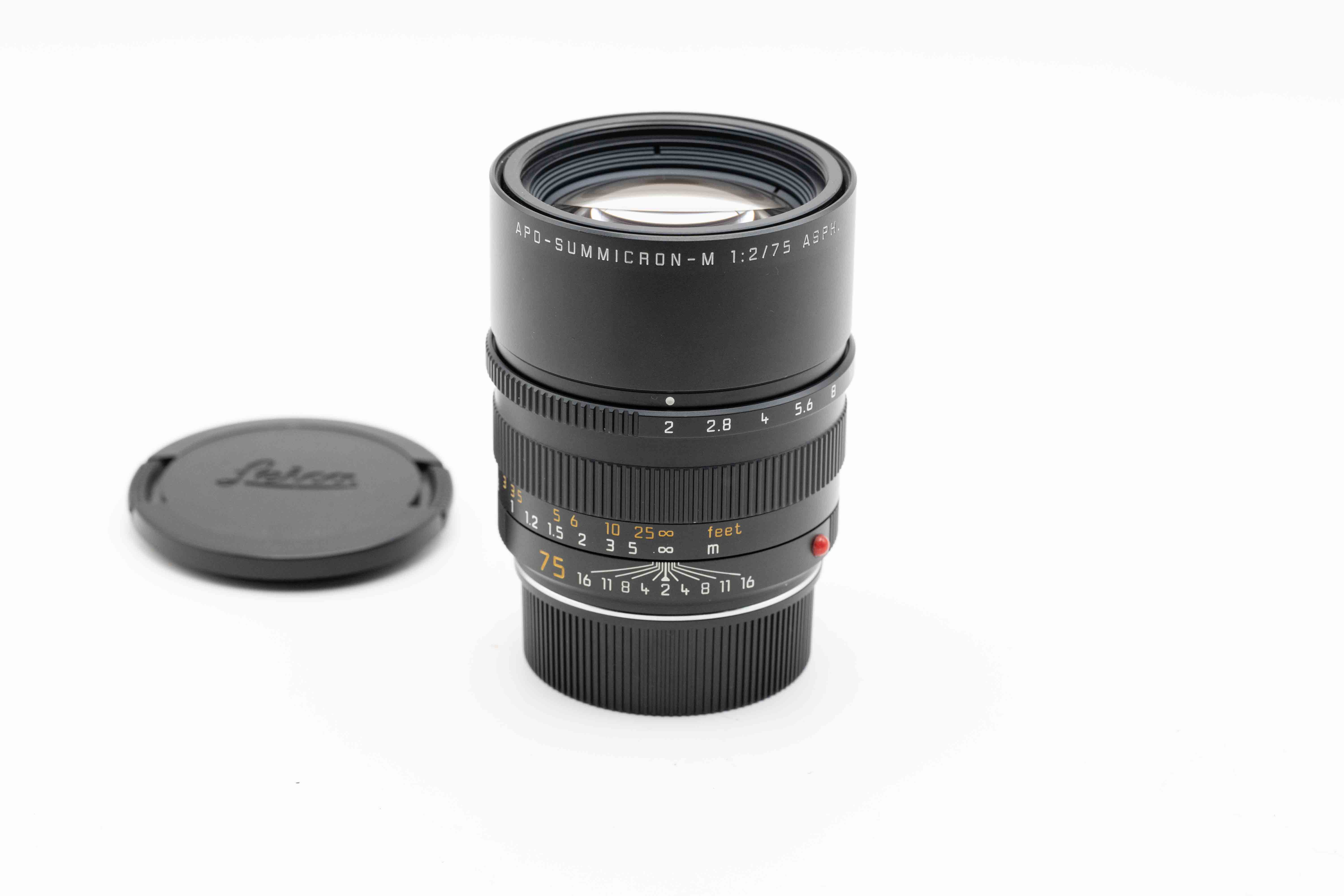 APO-SUMMICRON-M 2/75 ASPH., black