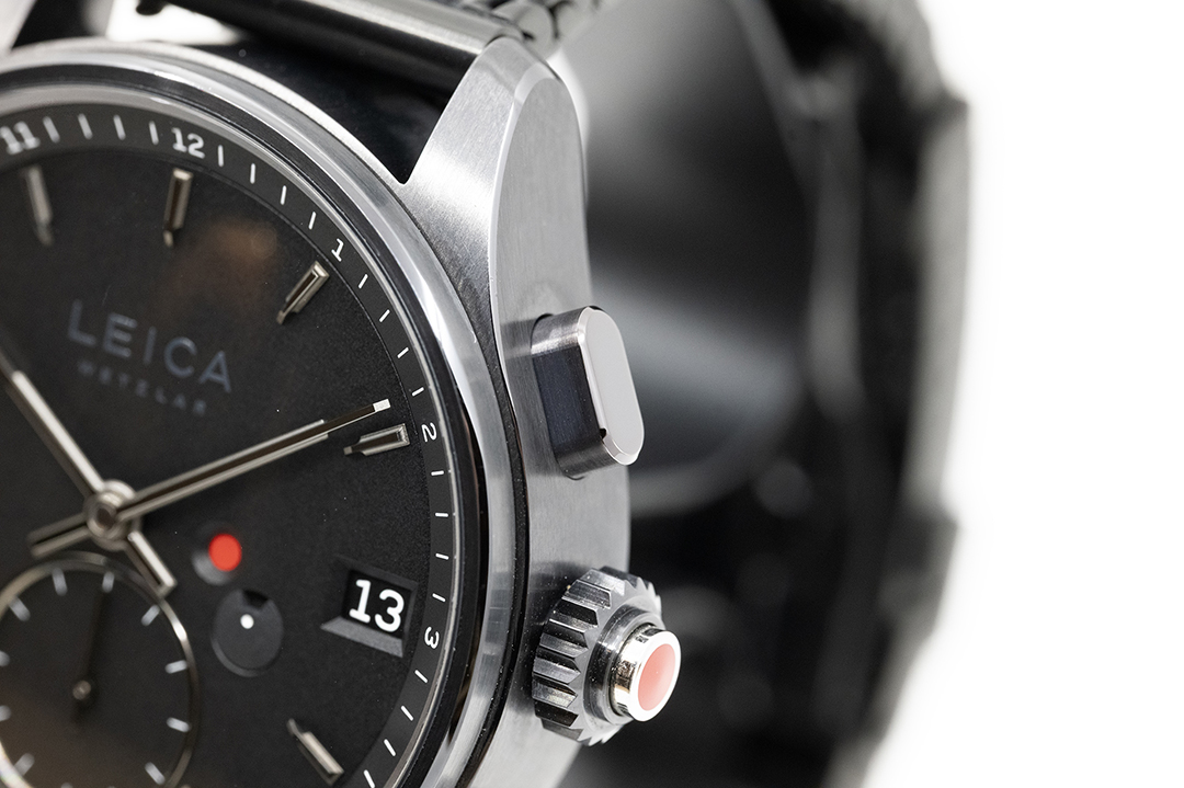 Leica ZM2 Monochrom / stainless steel Milanese strap (Ex-demo)