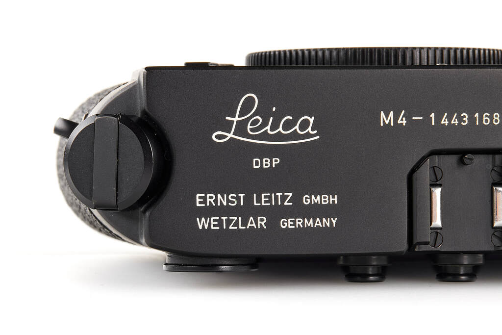 Leica M4 black '50 Years' Wetzlar