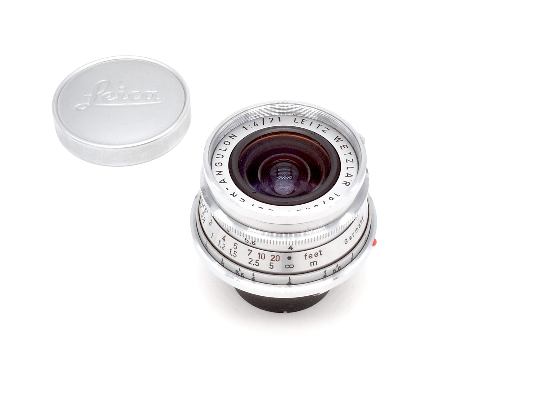 Leitz Super-Angulon-M 4/21mm chrome