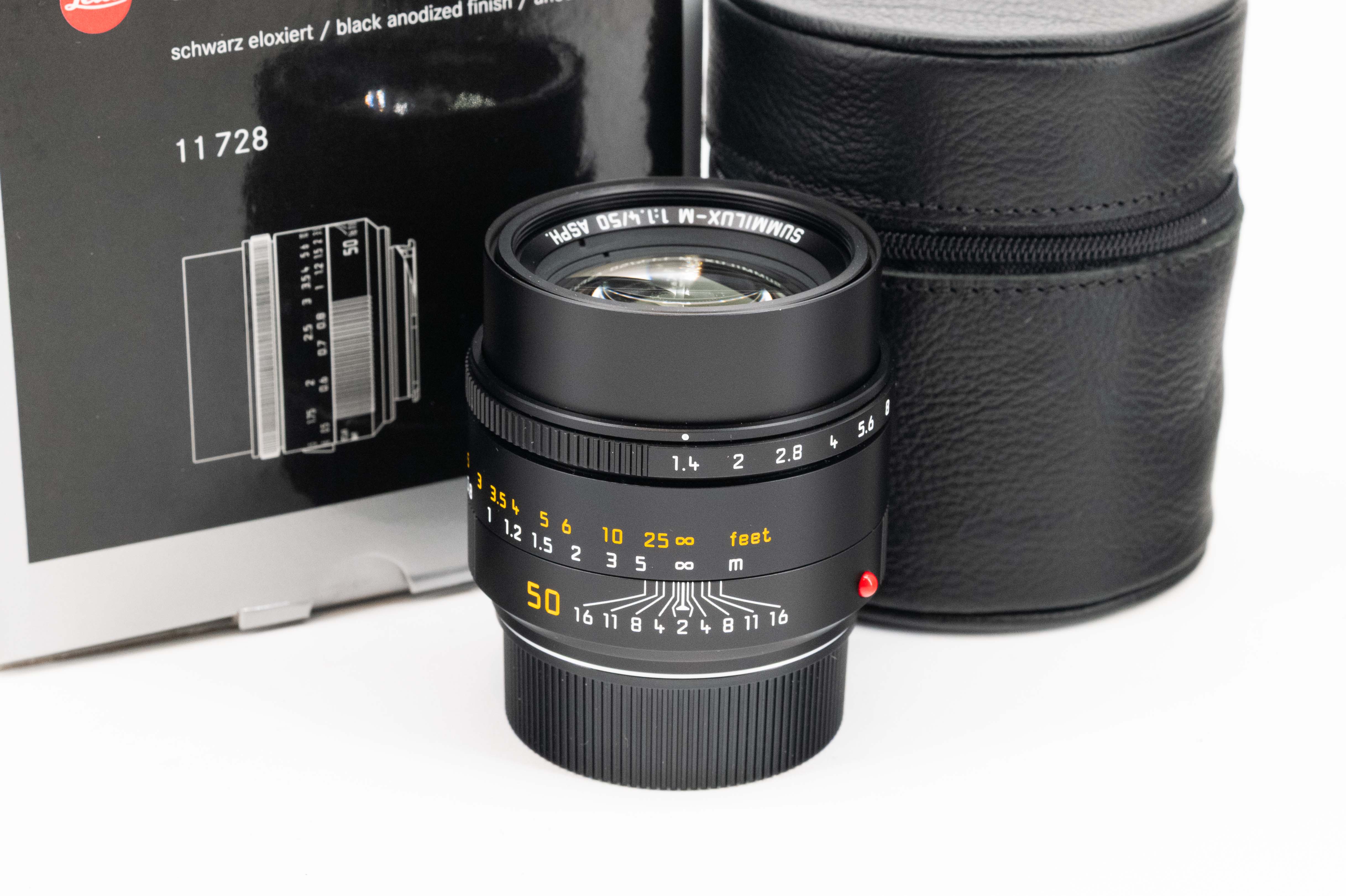 Leica Summilux-M 50mm f/1.4 ASPH Schwarz V2 11728