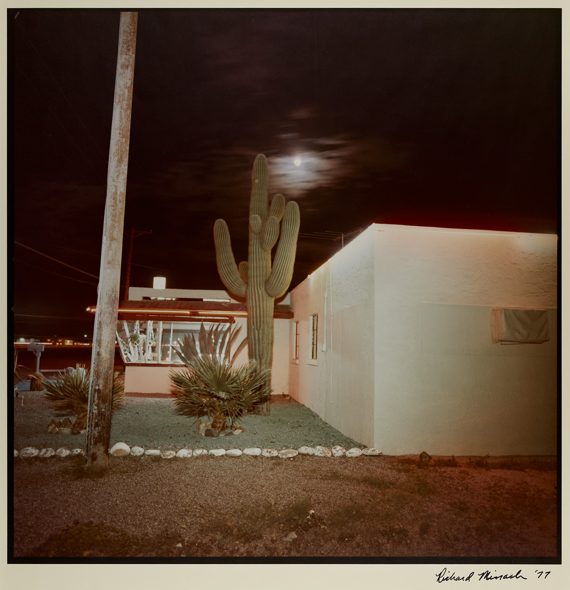 Untitled, House with Cactus, 1977