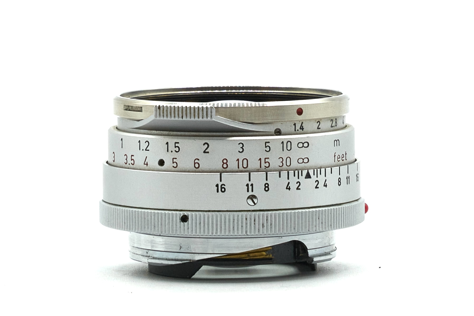 Leica Summilux 35mm f/1.4 Chrome 'Steel Rim'