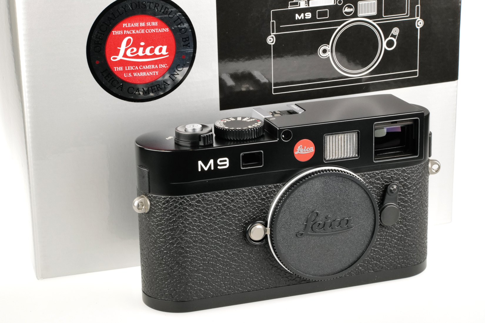 Leica M9, schwarz lackiert