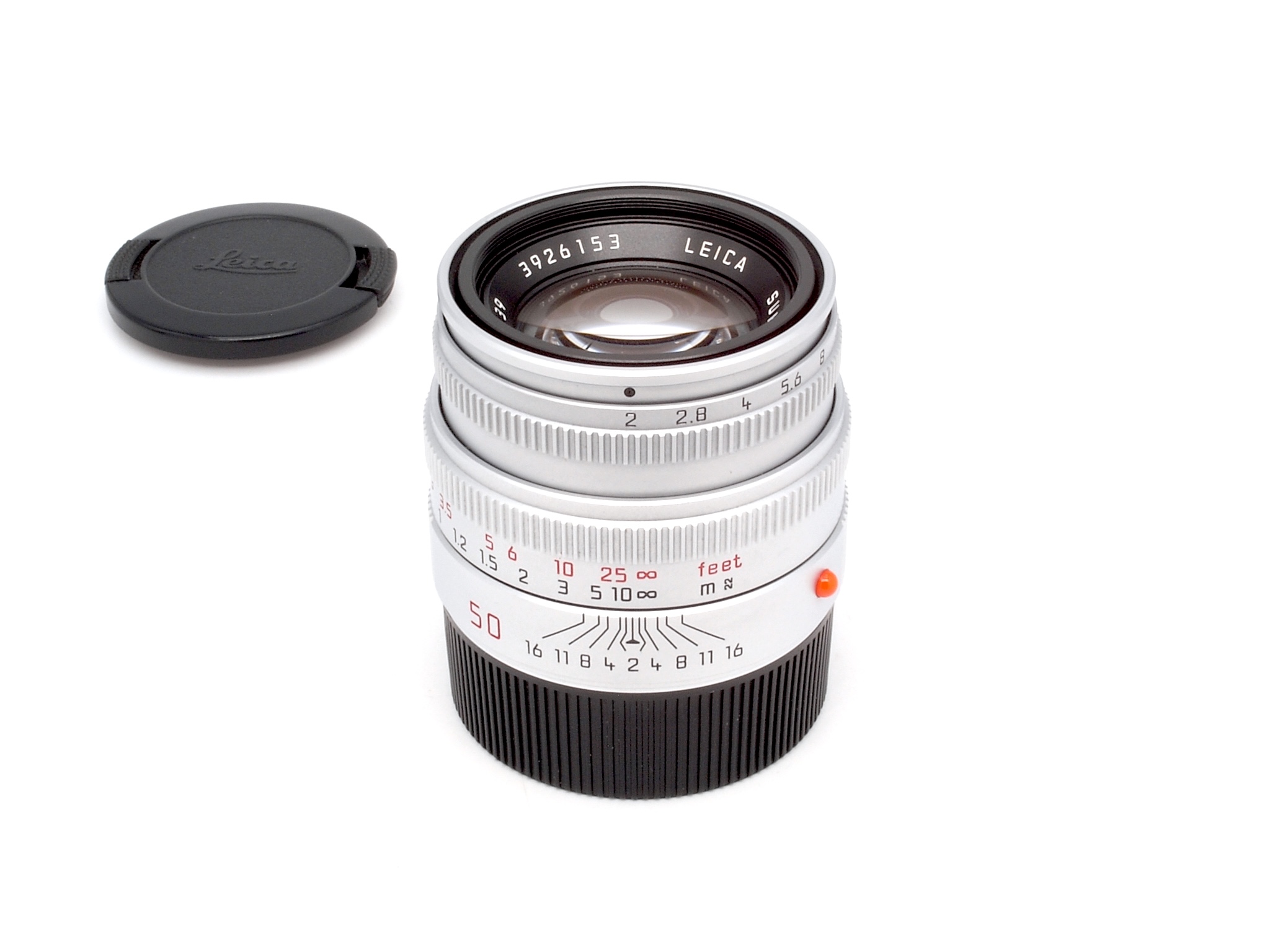 Leica Summicron-M 2.0/50mm silver chrome