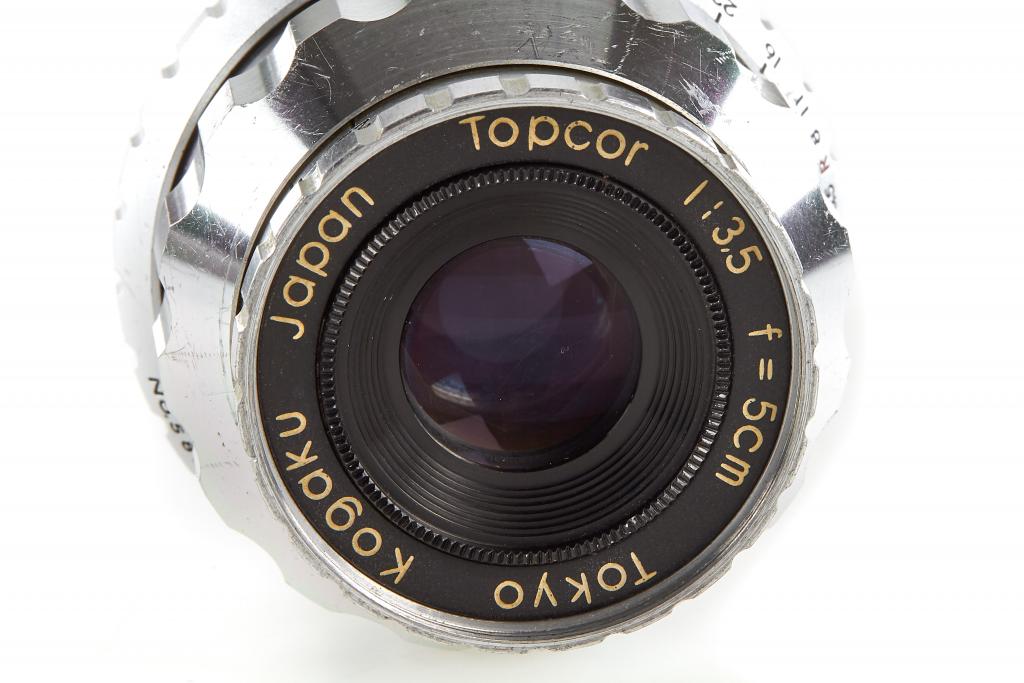 Tokyo Kogaku f. Leica M39 3,5/5cm Topcor chrome