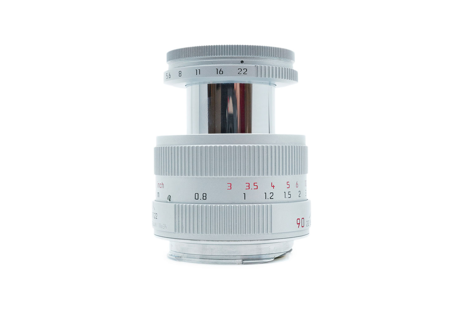 Leica Macro-Elmar-M 4/90 Chrome SET (11629)