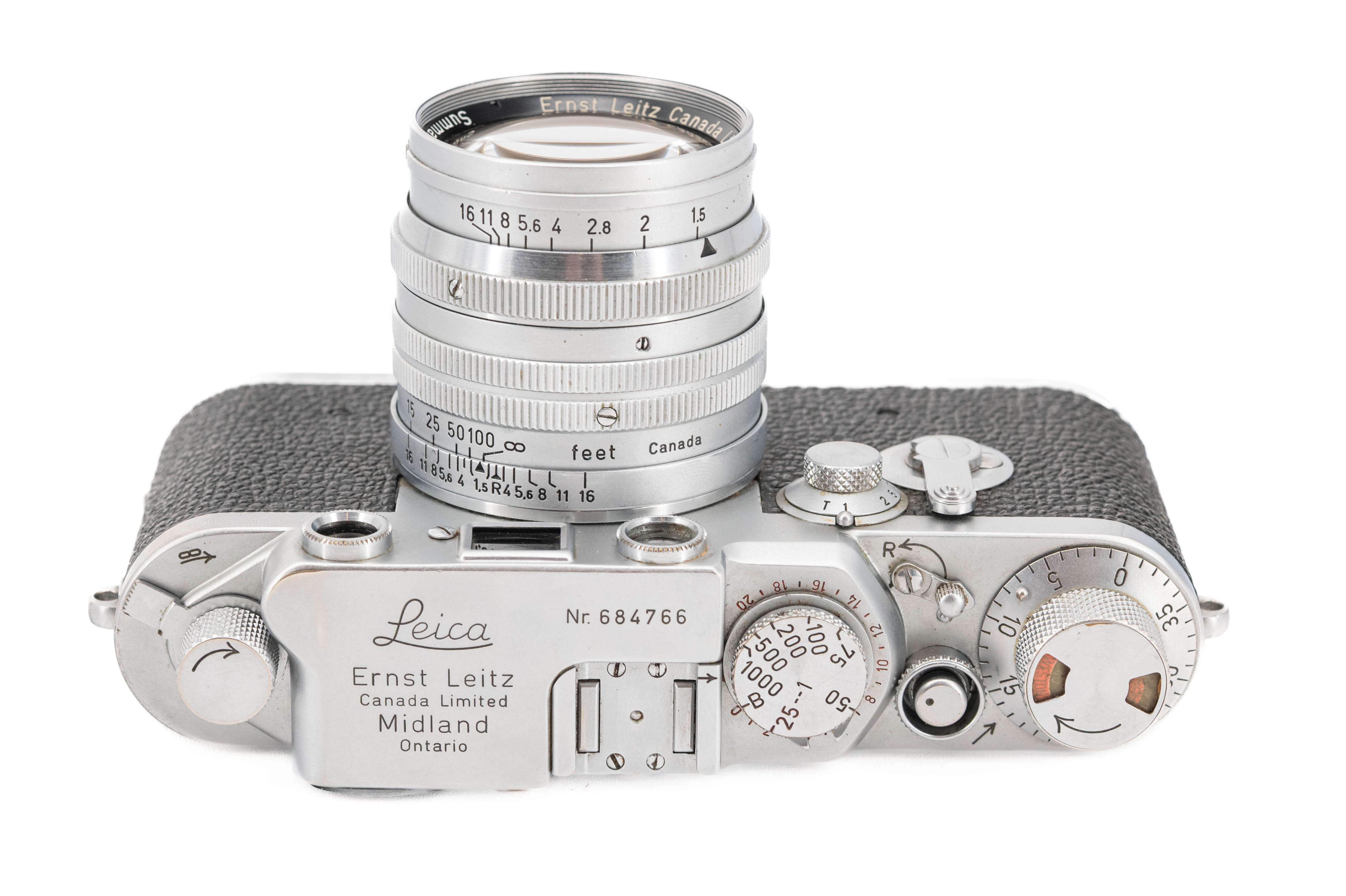 Leica IIIf Midland Ontario Outfit 10000