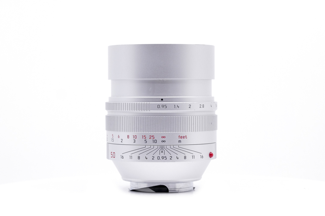 Leica Noctilux-M 0.95/50mm ASPH., silver