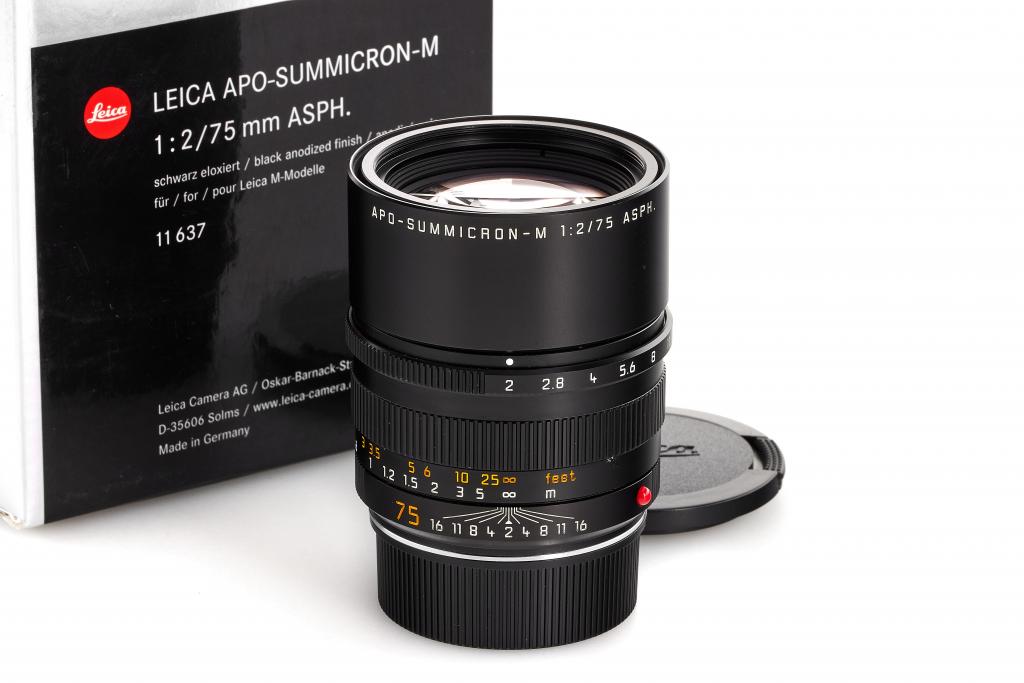 Leica Apo-Summicron-M 11637 2/75mm Asph. 6-bit